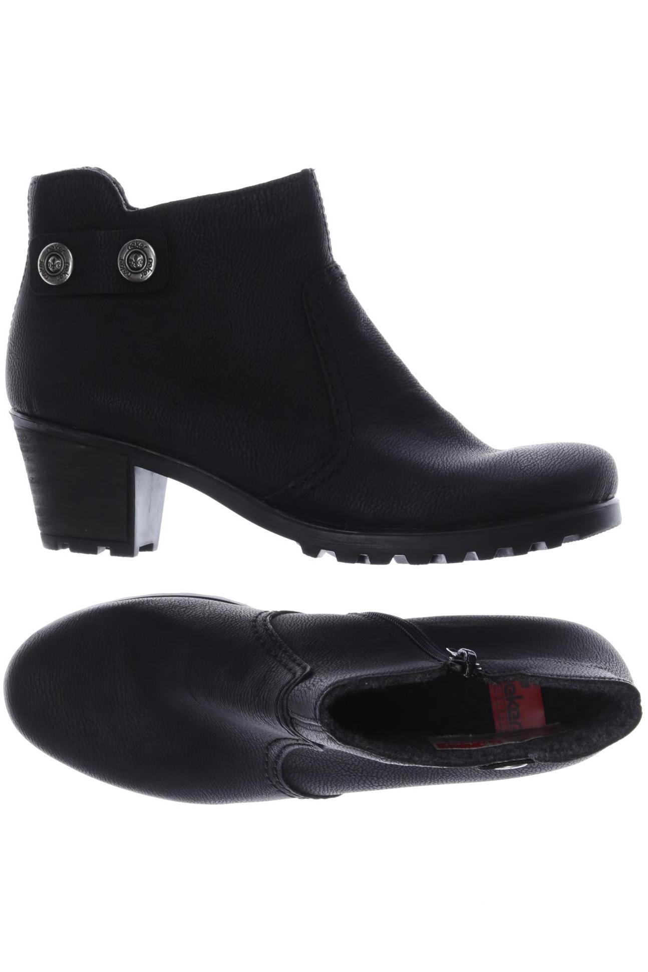 

Rieker Damen Stiefelette, schwarz, Gr. 37