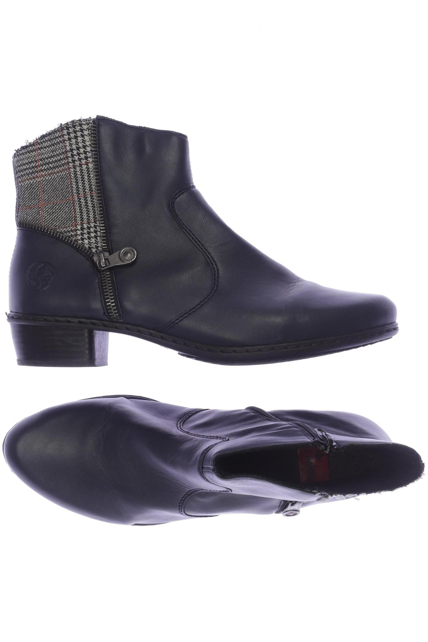 

Rieker Damen Stiefelette, marineblau, Gr. 40