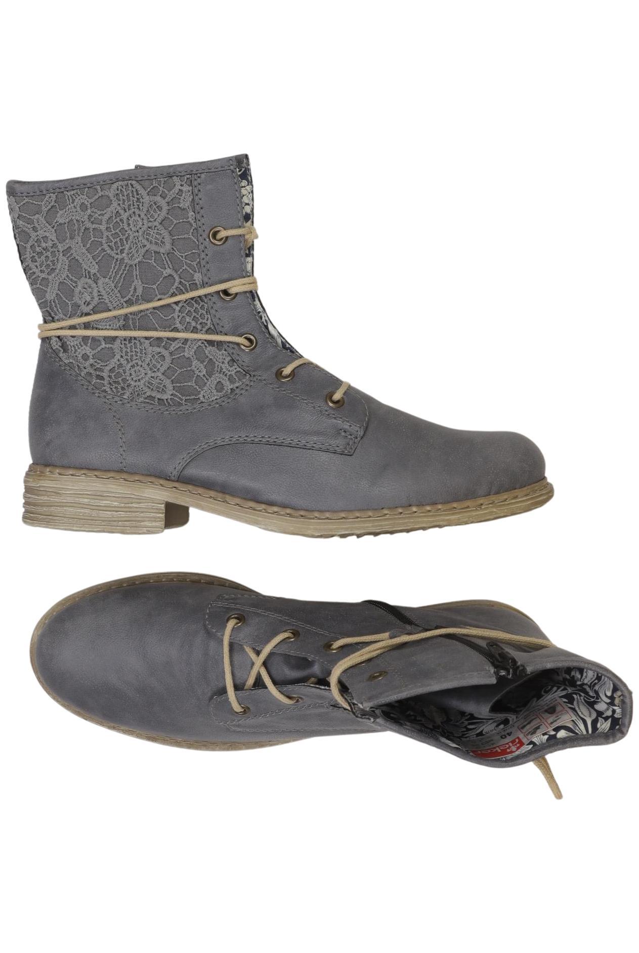 

Rieker Damen Stiefelette, grau, Gr. 40