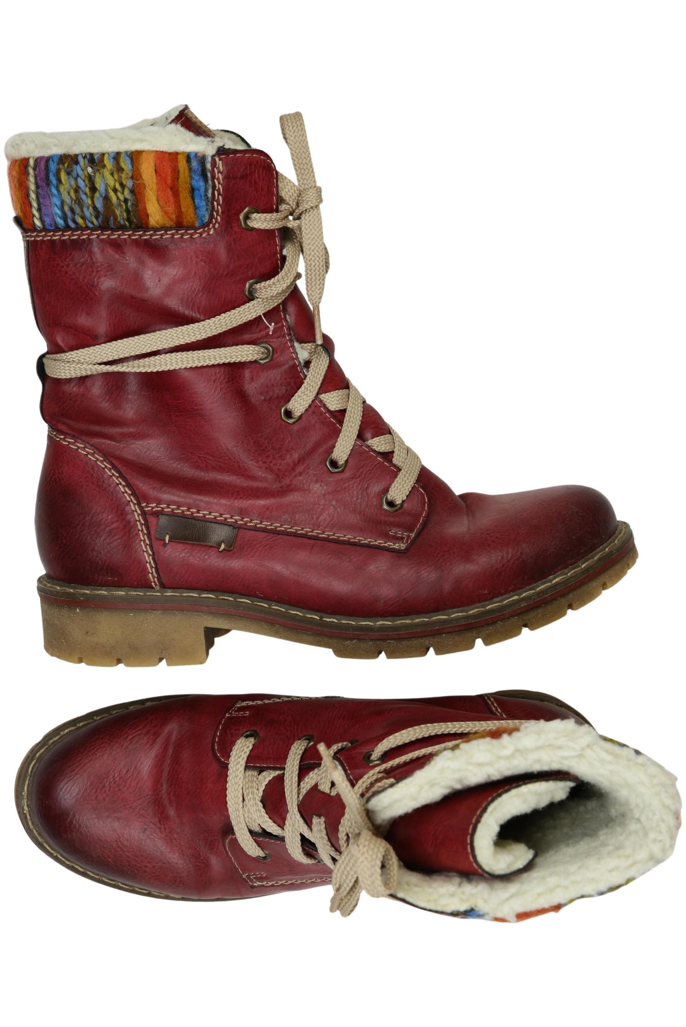 

Rieker Damen Stiefelette, rot, Gr. 39
