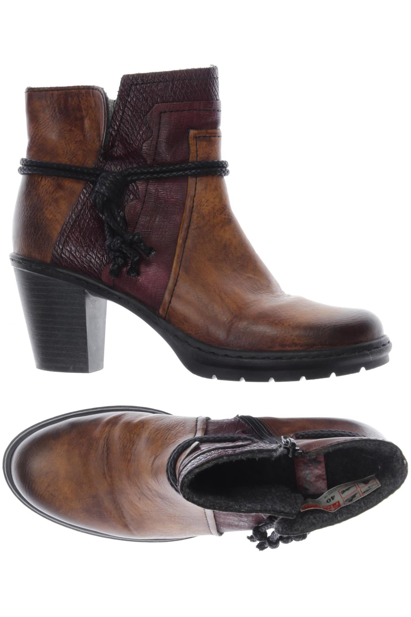 

Rieker Damen Stiefelette, braun, Gr. 40