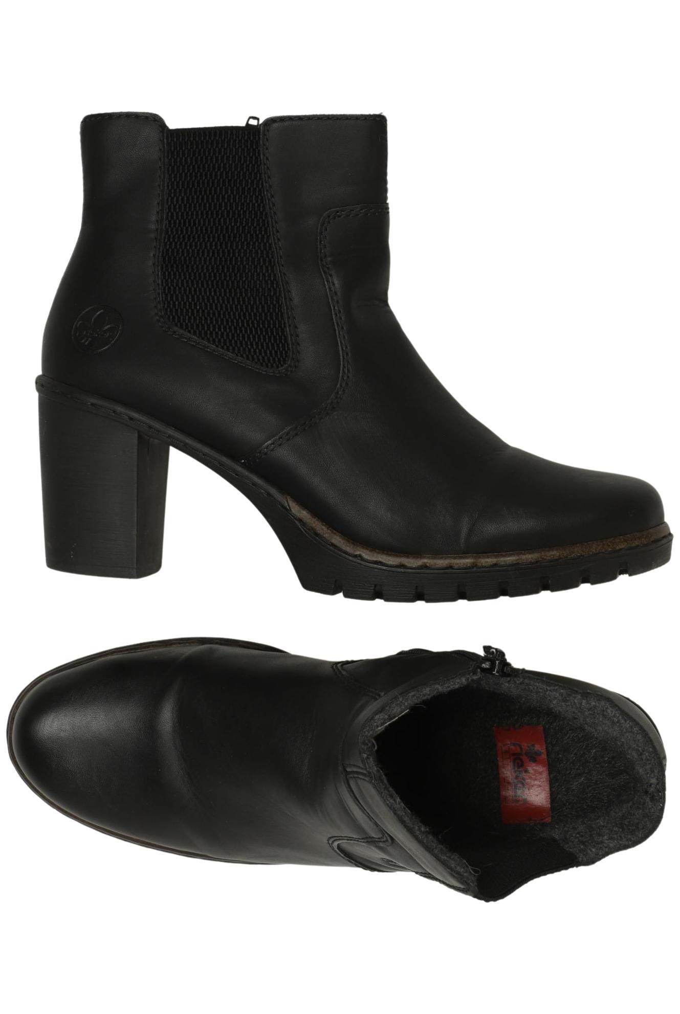 

Rieker Damen Stiefelette, schwarz, Gr. 42