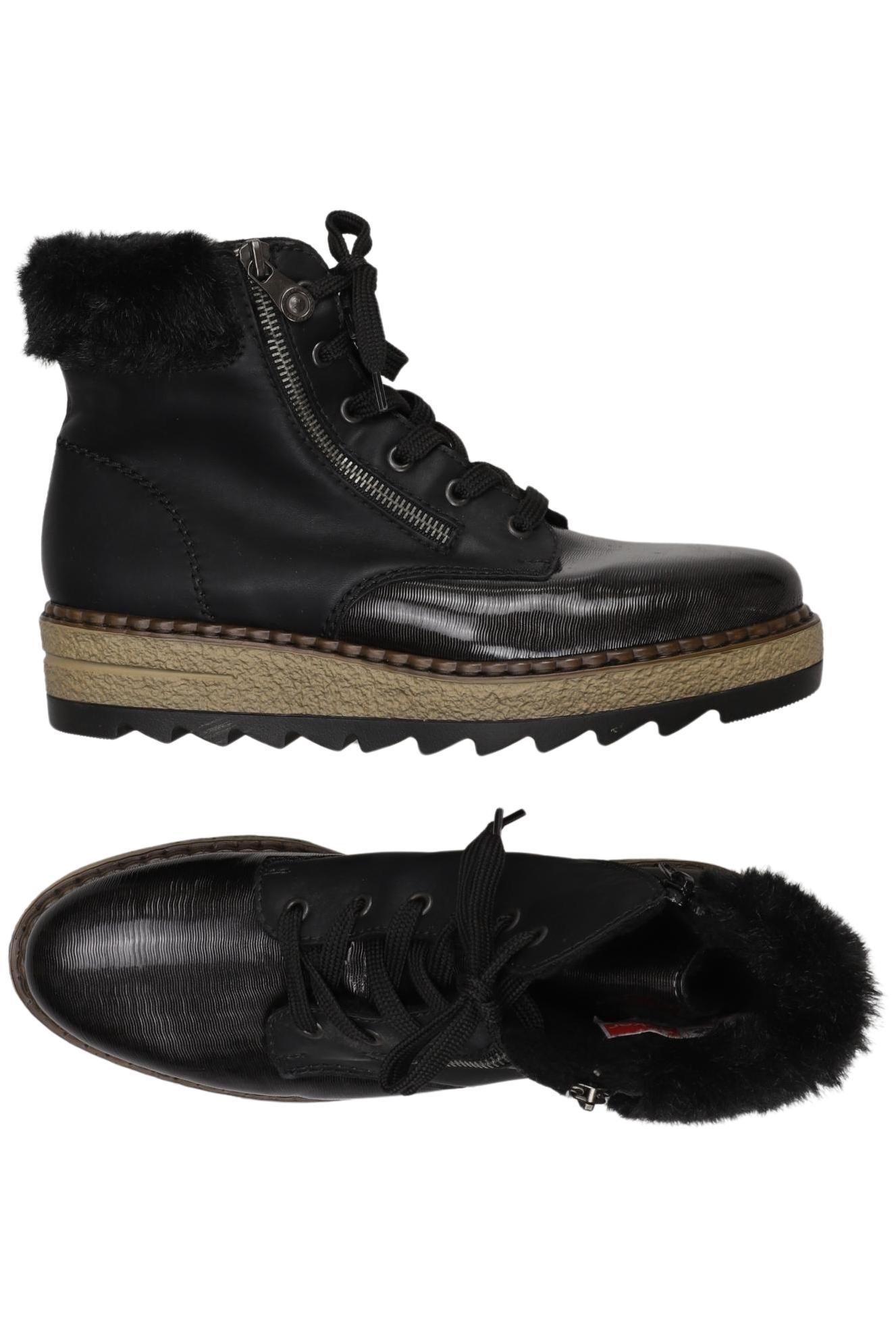 

Rieker Damen Stiefelette, schwarz, Gr. 41
