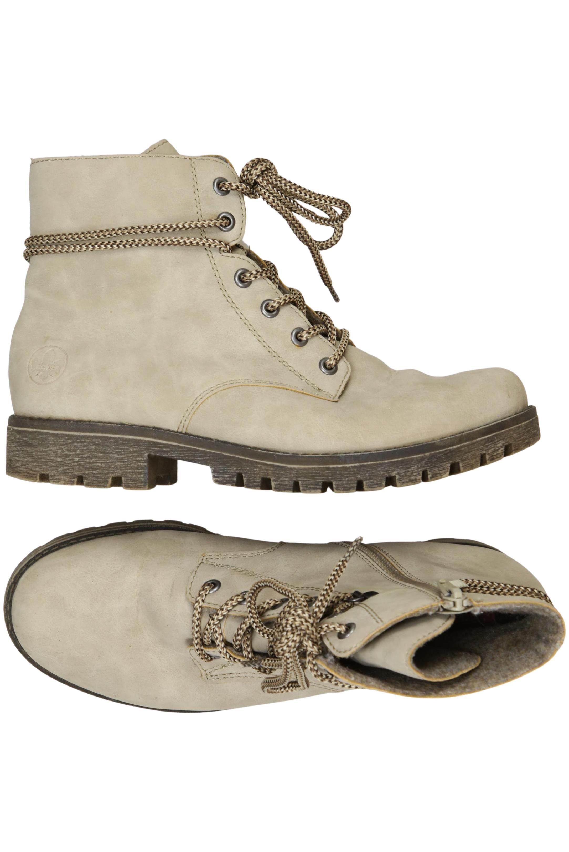 

Rieker Damen Stiefelette, beige, Gr. 40