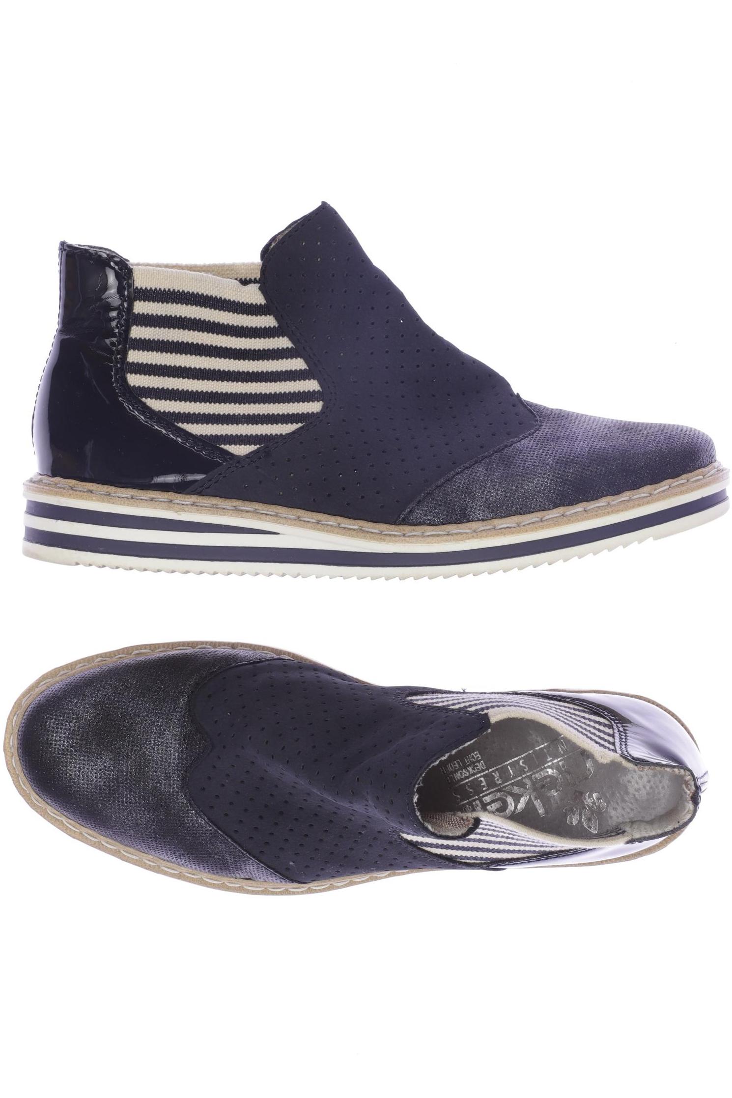 

Rieker Damen Stiefelette, marineblau, Gr. 38
