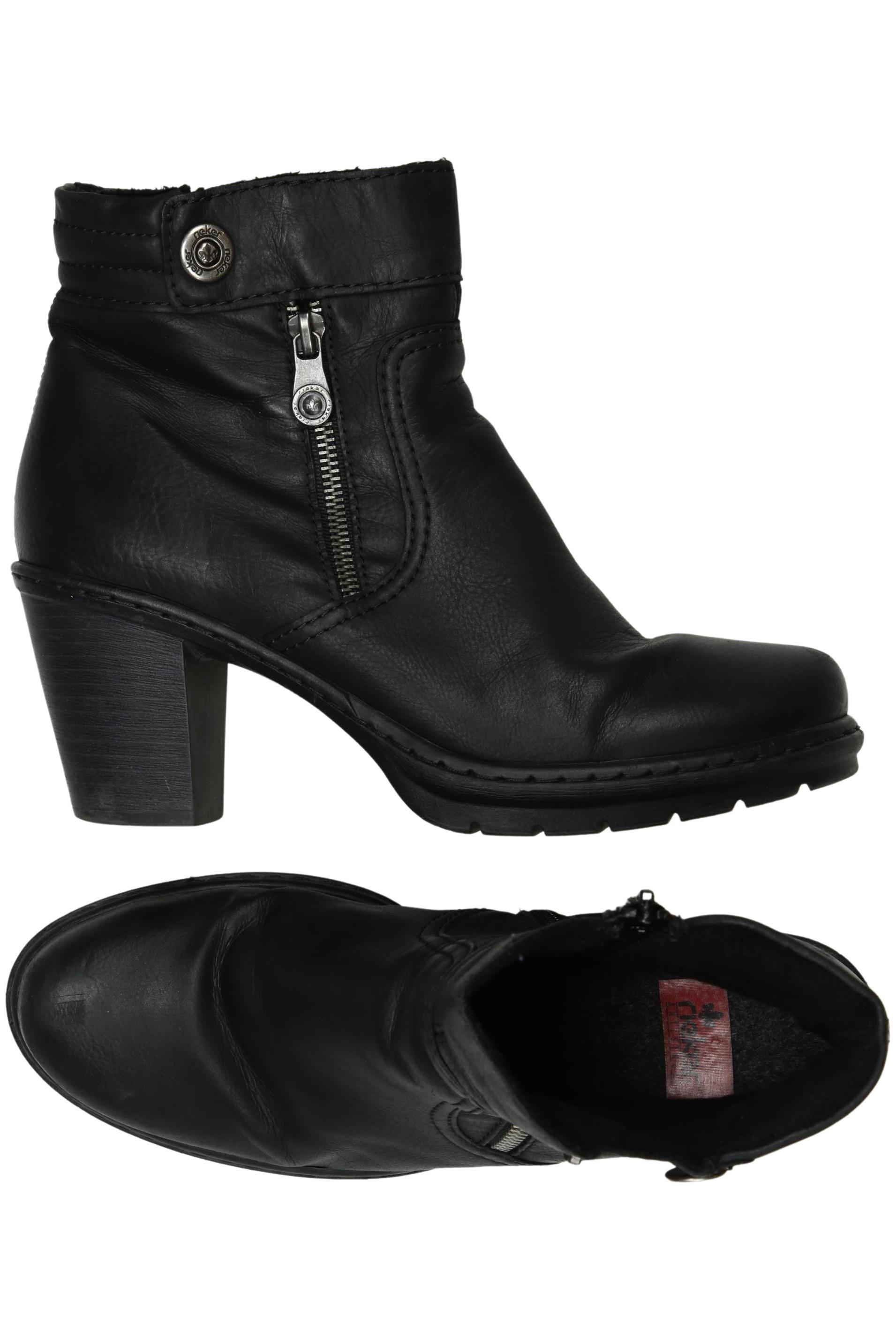 

Rieker Damen Stiefelette, schwarz, Gr. 40