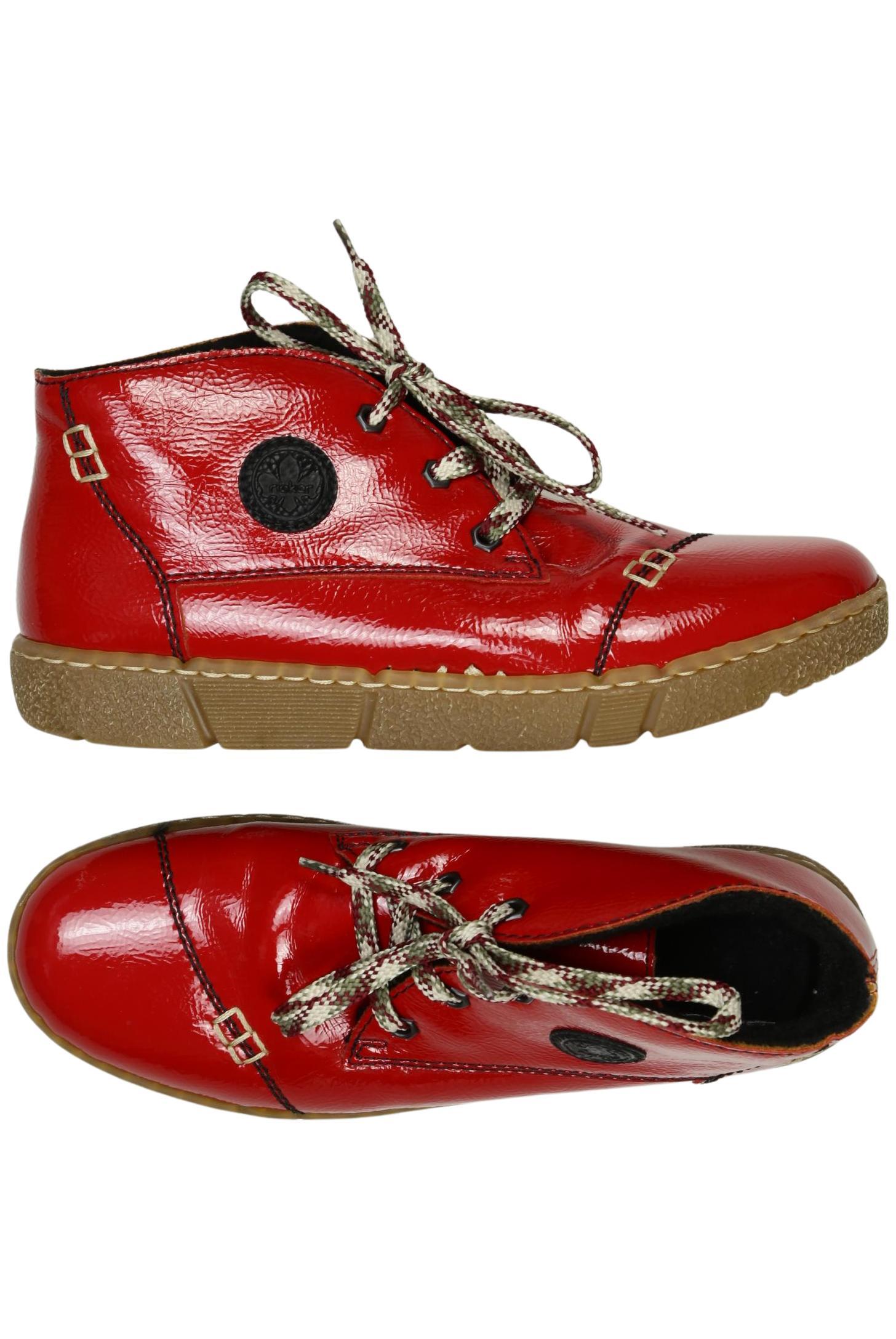 

Rieker Damen Stiefelette, rot, Gr. 39