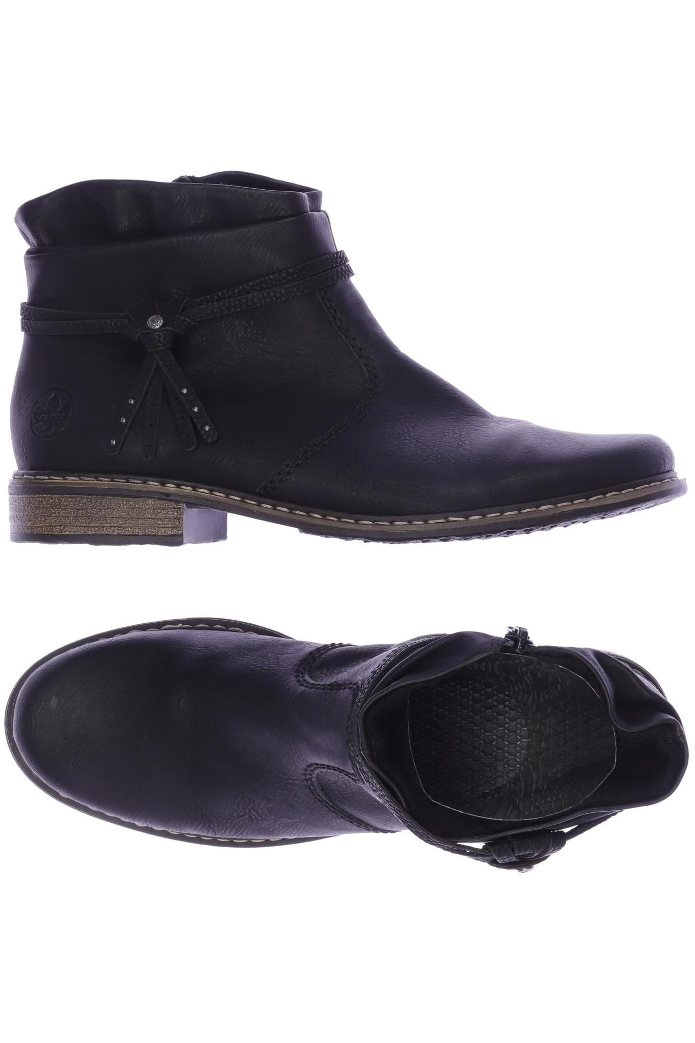 

Rieker Damen Stiefelette, schwarz, Gr. 42
