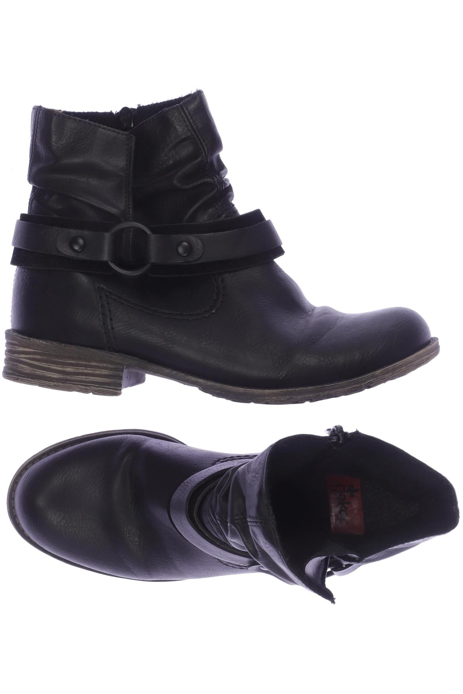 

Rieker Damen Stiefelette, schwarz, Gr. 38