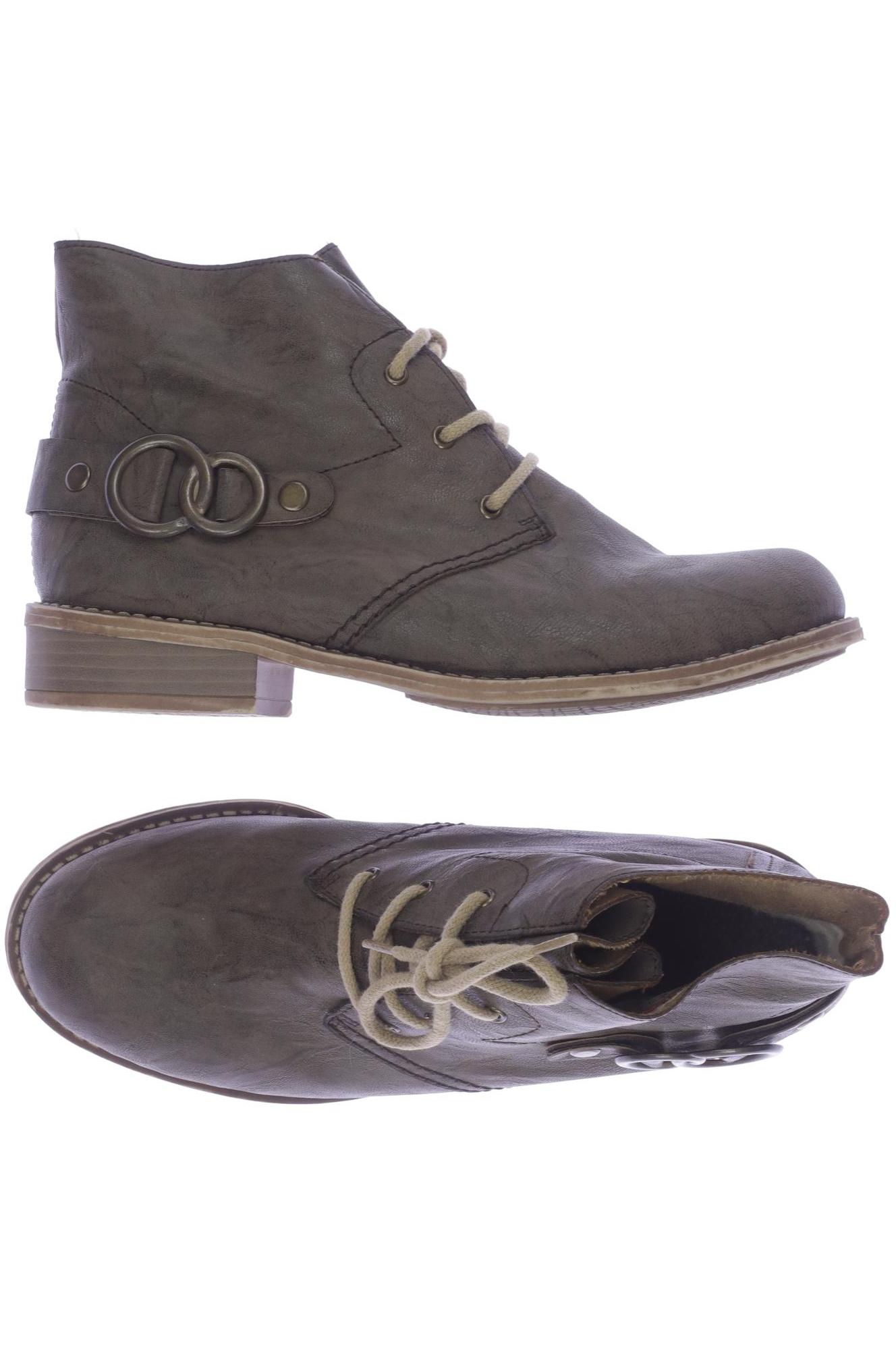 

Rieker Damen Stiefelette, grün, Gr. 36