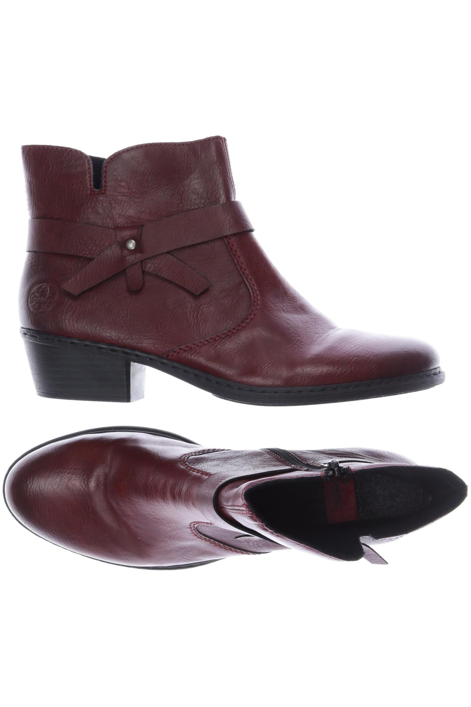 

Rieker Damen Stiefelette, rot, Gr. 42