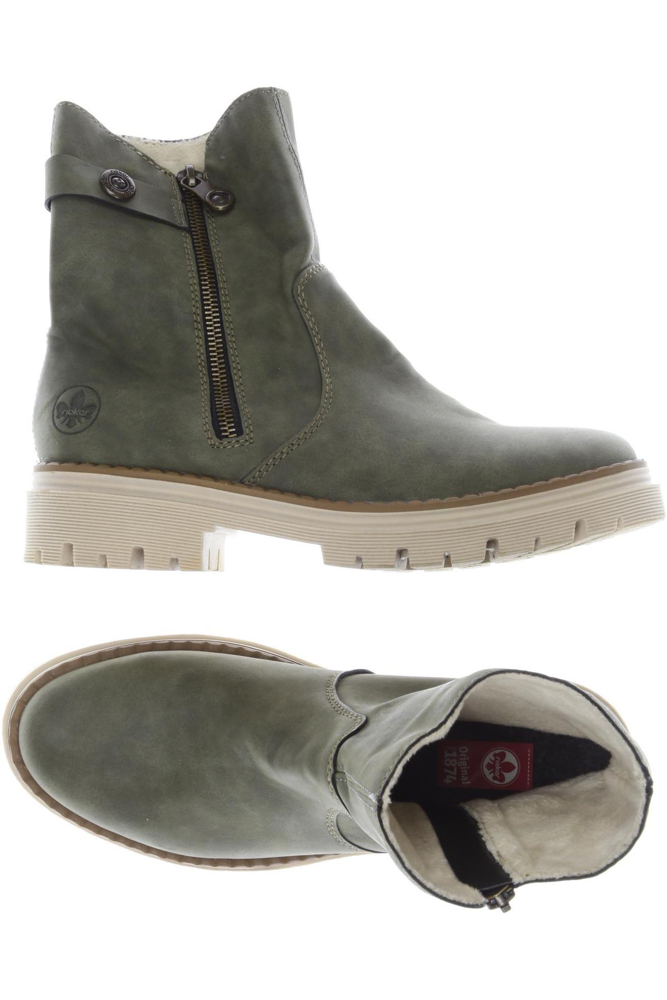 

Rieker Damen Stiefelette, grün, Gr. 38