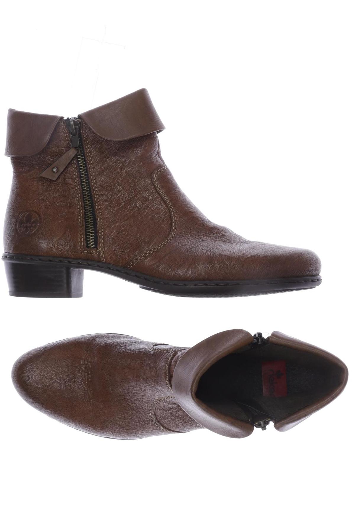 

Rieker Damen Stiefelette, braun, Gr. 40