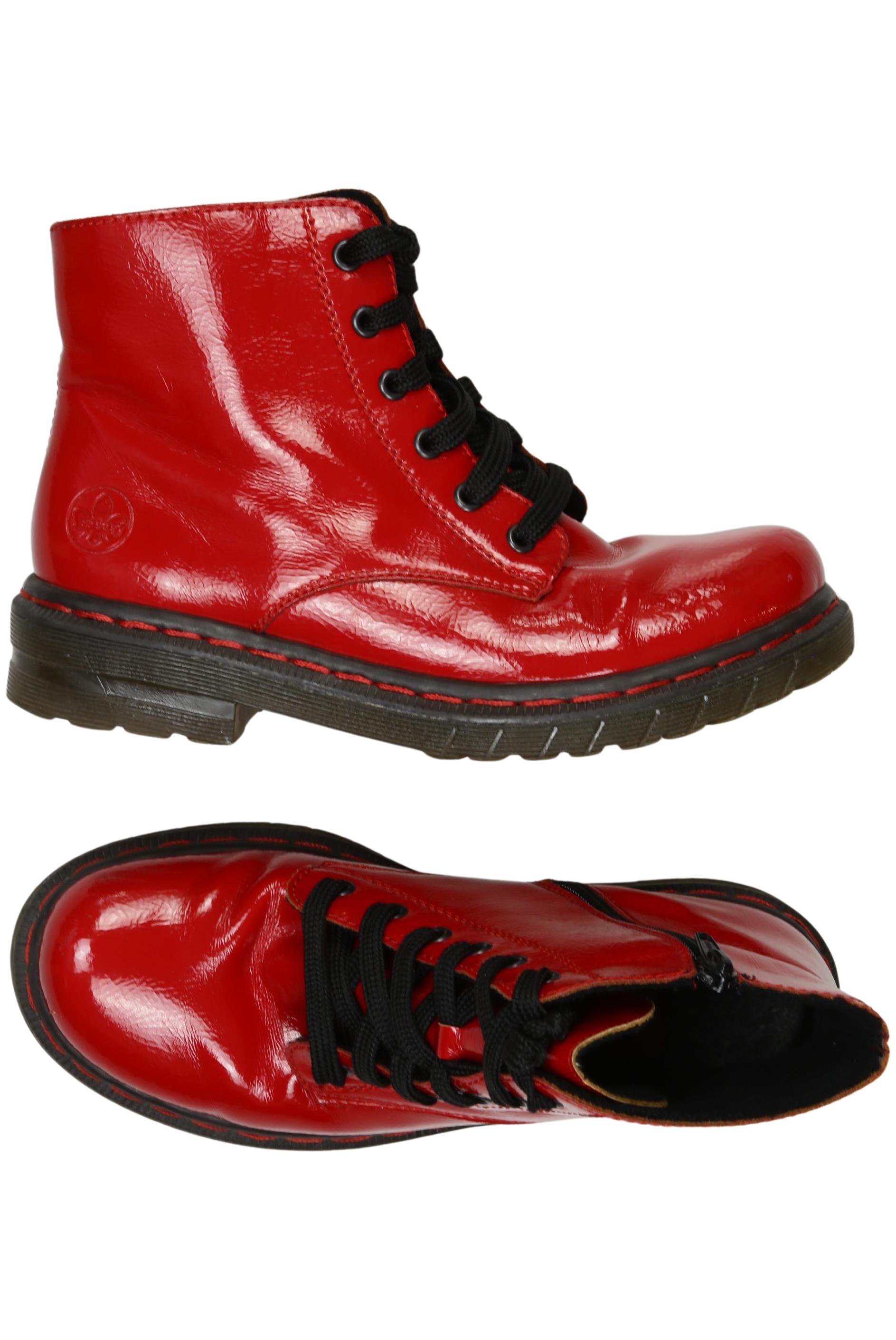 

Rieker Damen Stiefelette, rot, Gr. 39