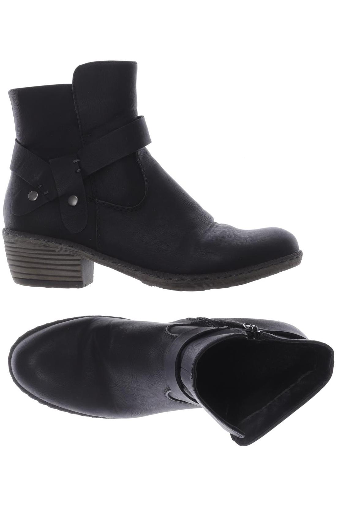 

Rieker Damen Stiefelette, schwarz, Gr. 38