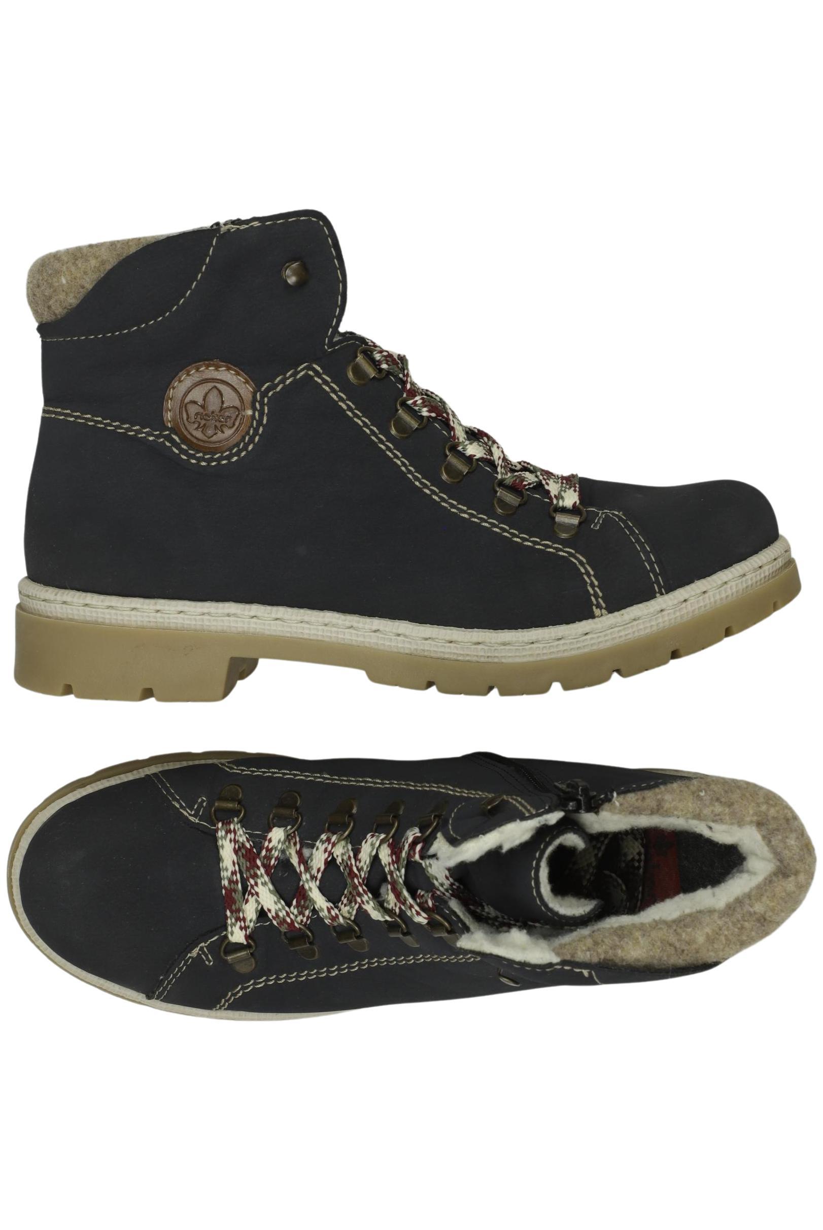 

Rieker Damen Stiefelette, marineblau, Gr. 40