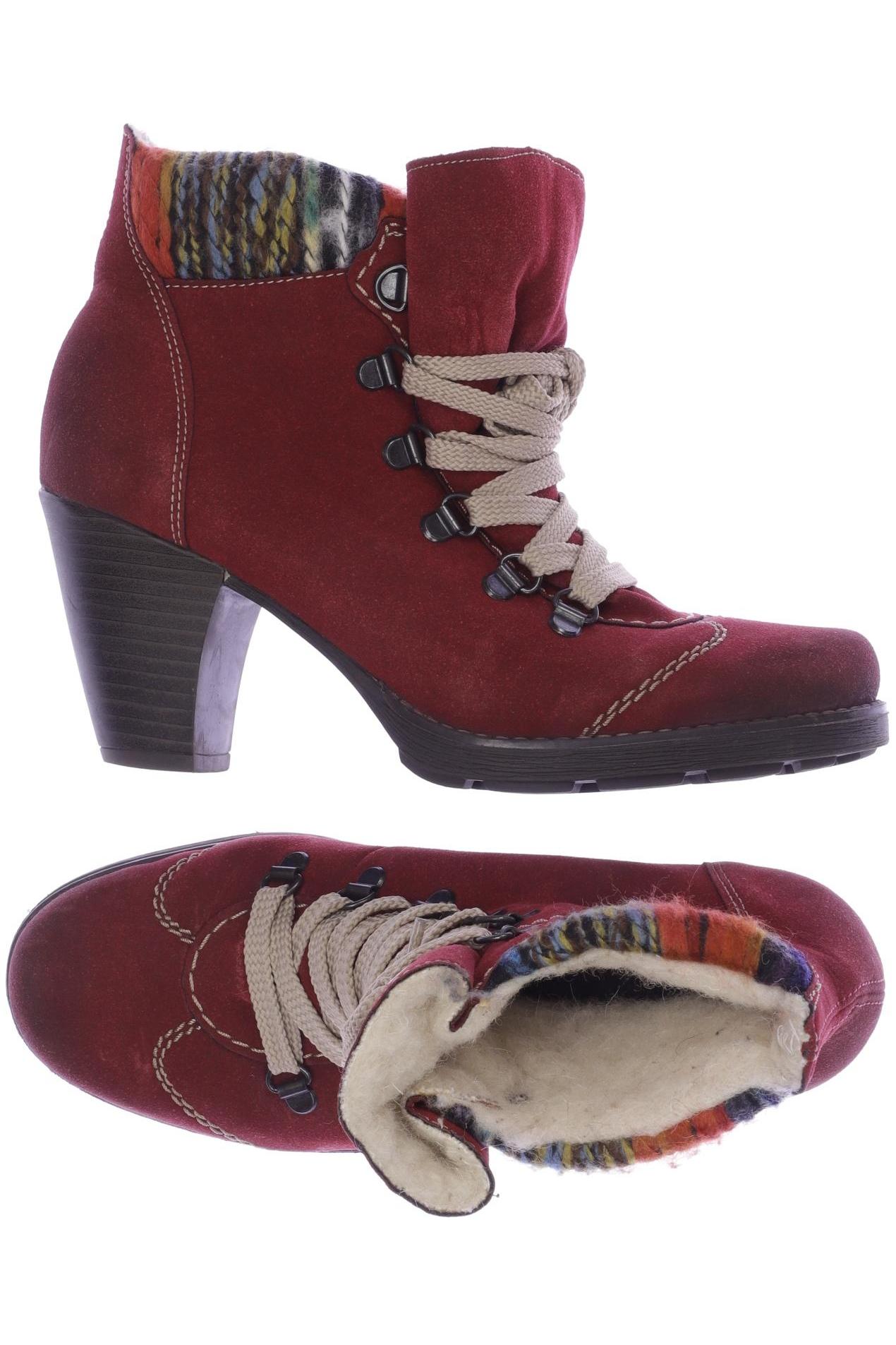 

Rieker Damen Stiefelette, bordeaux, Gr. 36