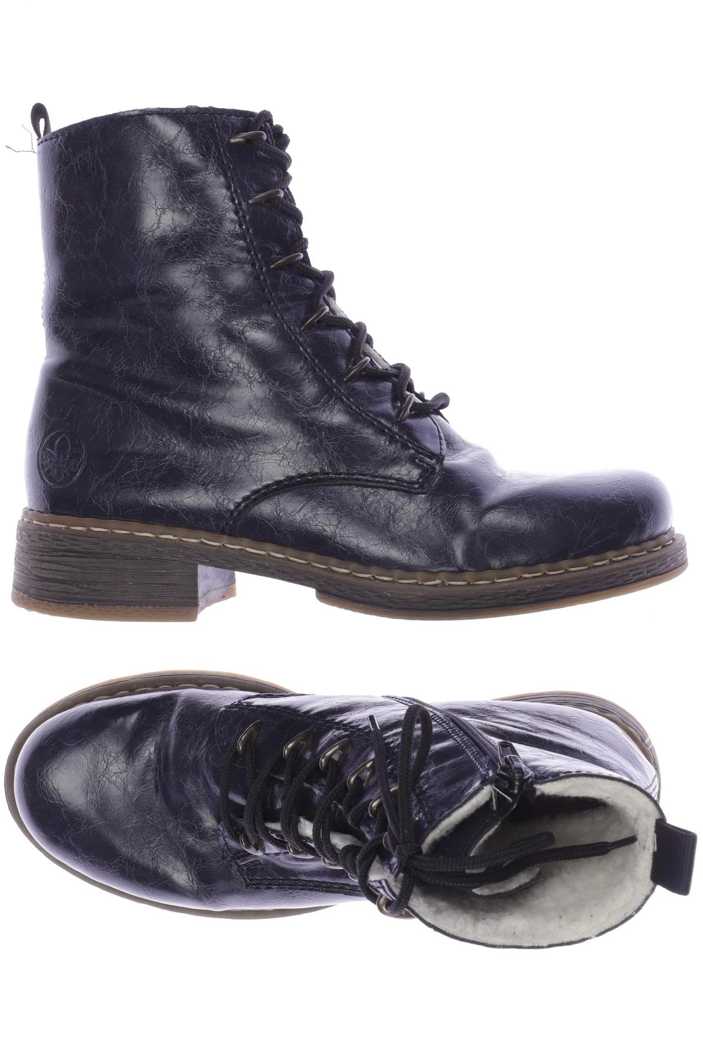

Rieker Damen Stiefelette, marineblau, Gr. 37