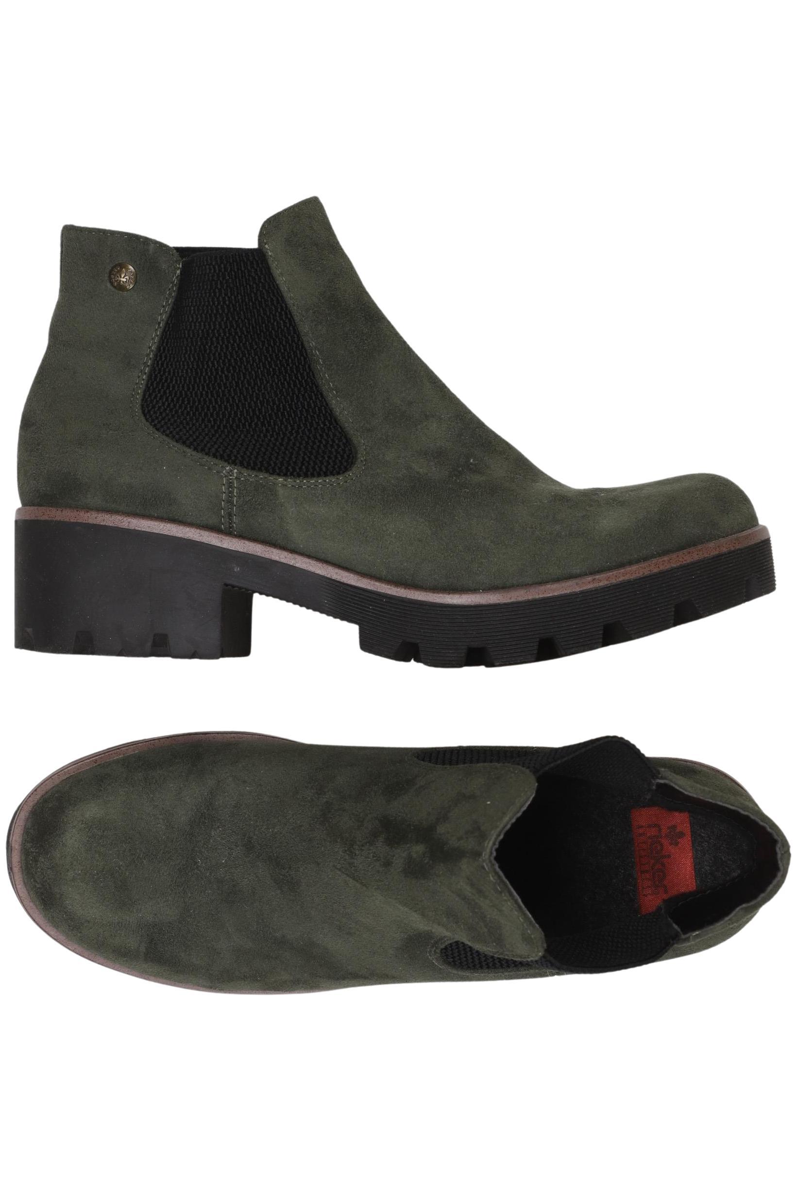 

Rieker Damen Stiefelette, grün, Gr. 40