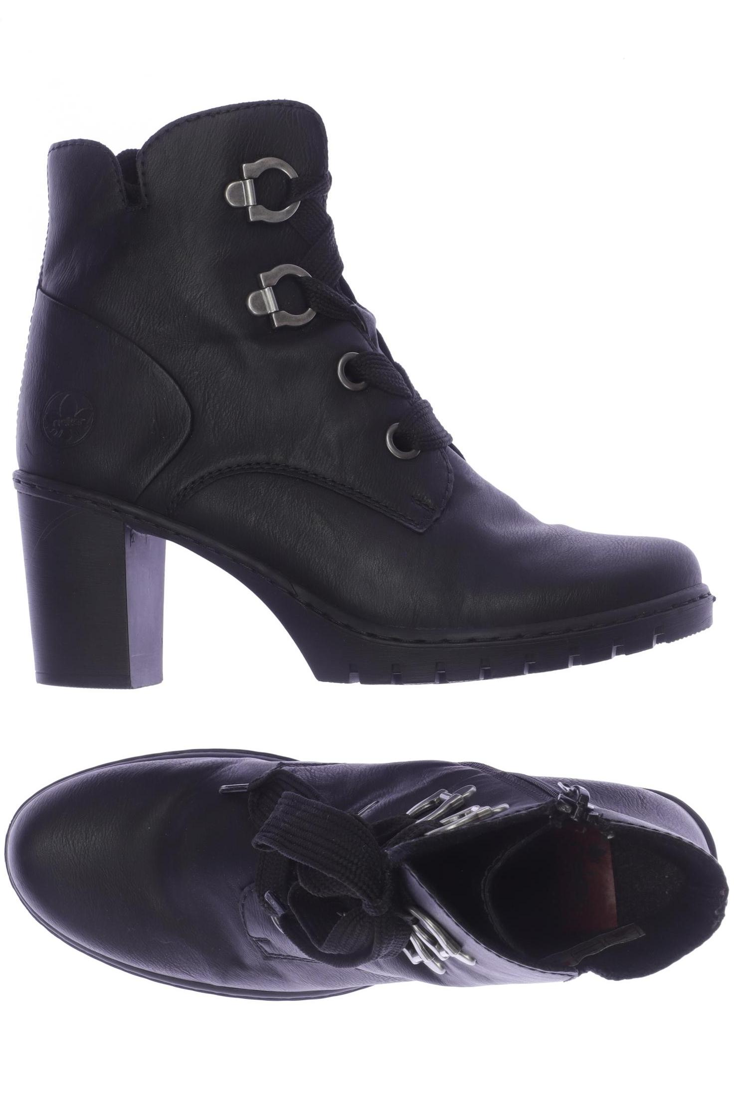 

Rieker Damen Stiefelette, schwarz, Gr. 40
