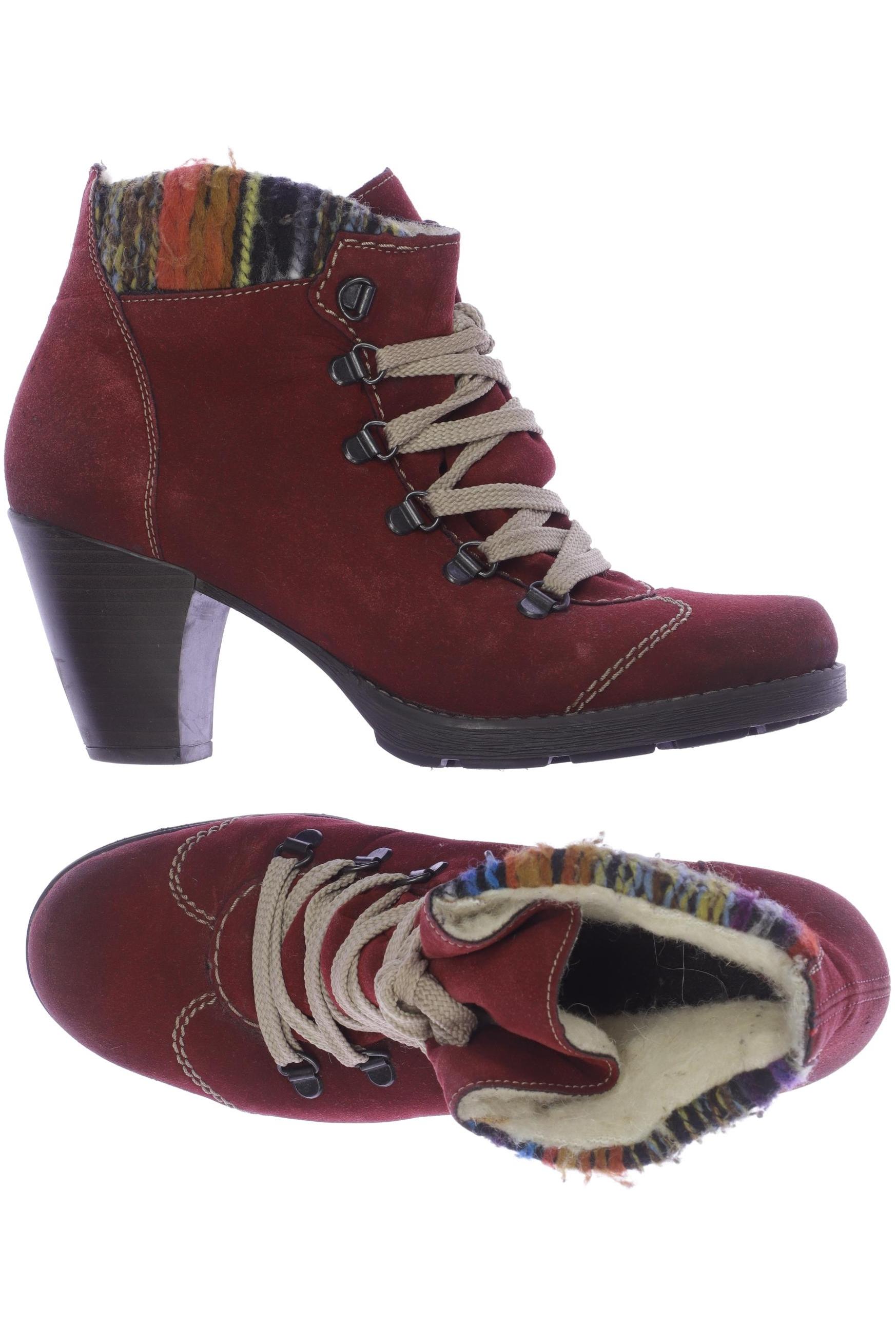 

Rieker Damen Stiefelette, bordeaux, Gr. 38