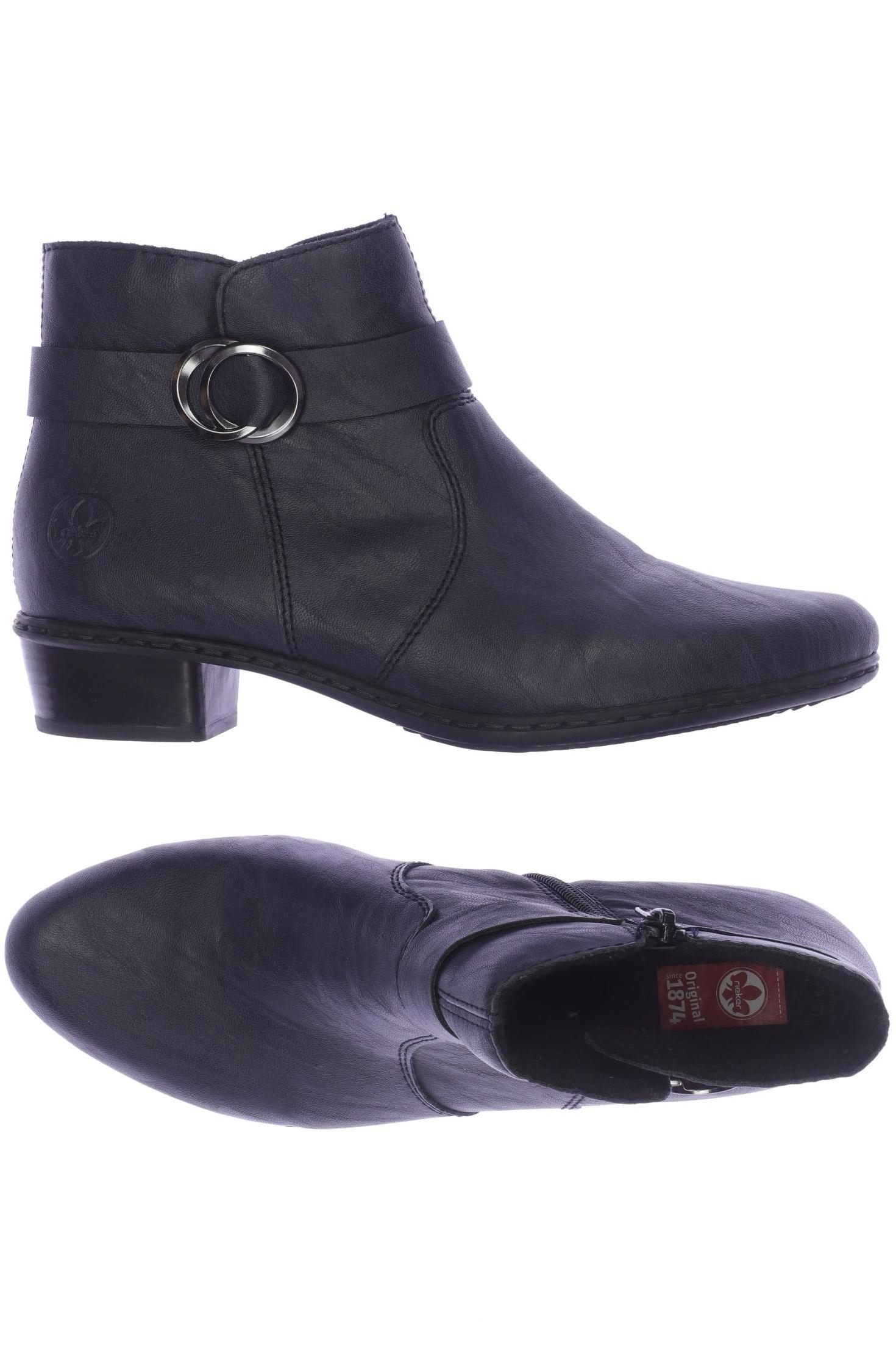

Rieker Damen Stiefelette, marineblau, Gr. 40