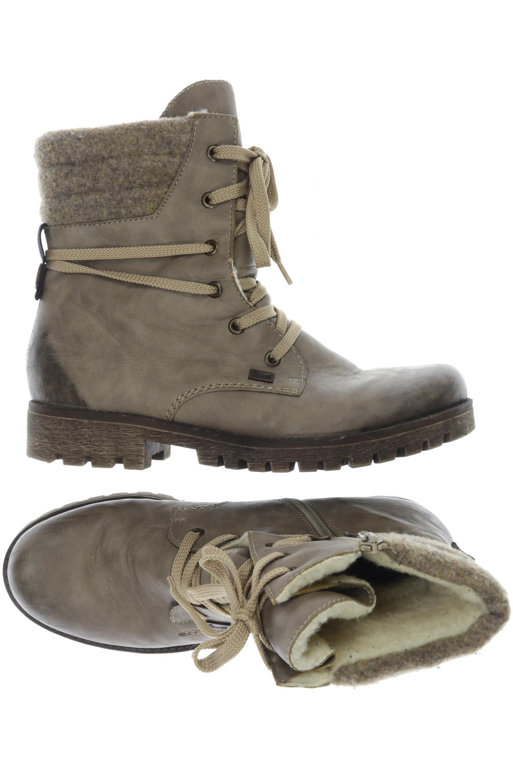 

Rieker Damen Stiefelette, beige, Gr. 40