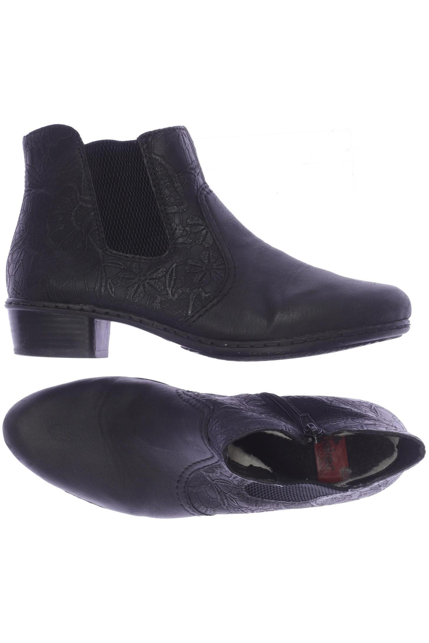 

Rieker Damen Stiefelette, schwarz, Gr. 38