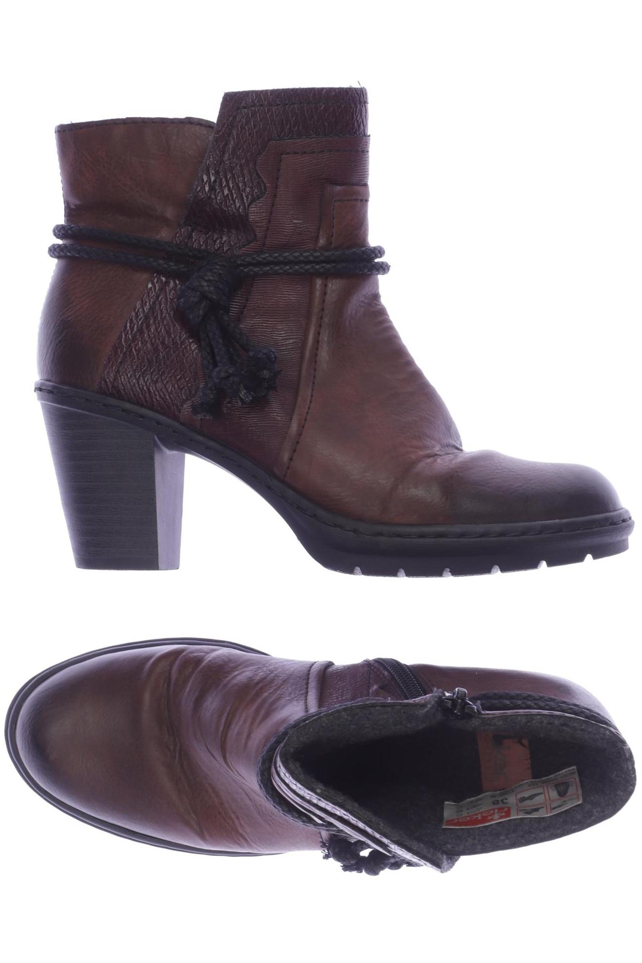 

Rieker Damen Stiefelette, bordeaux