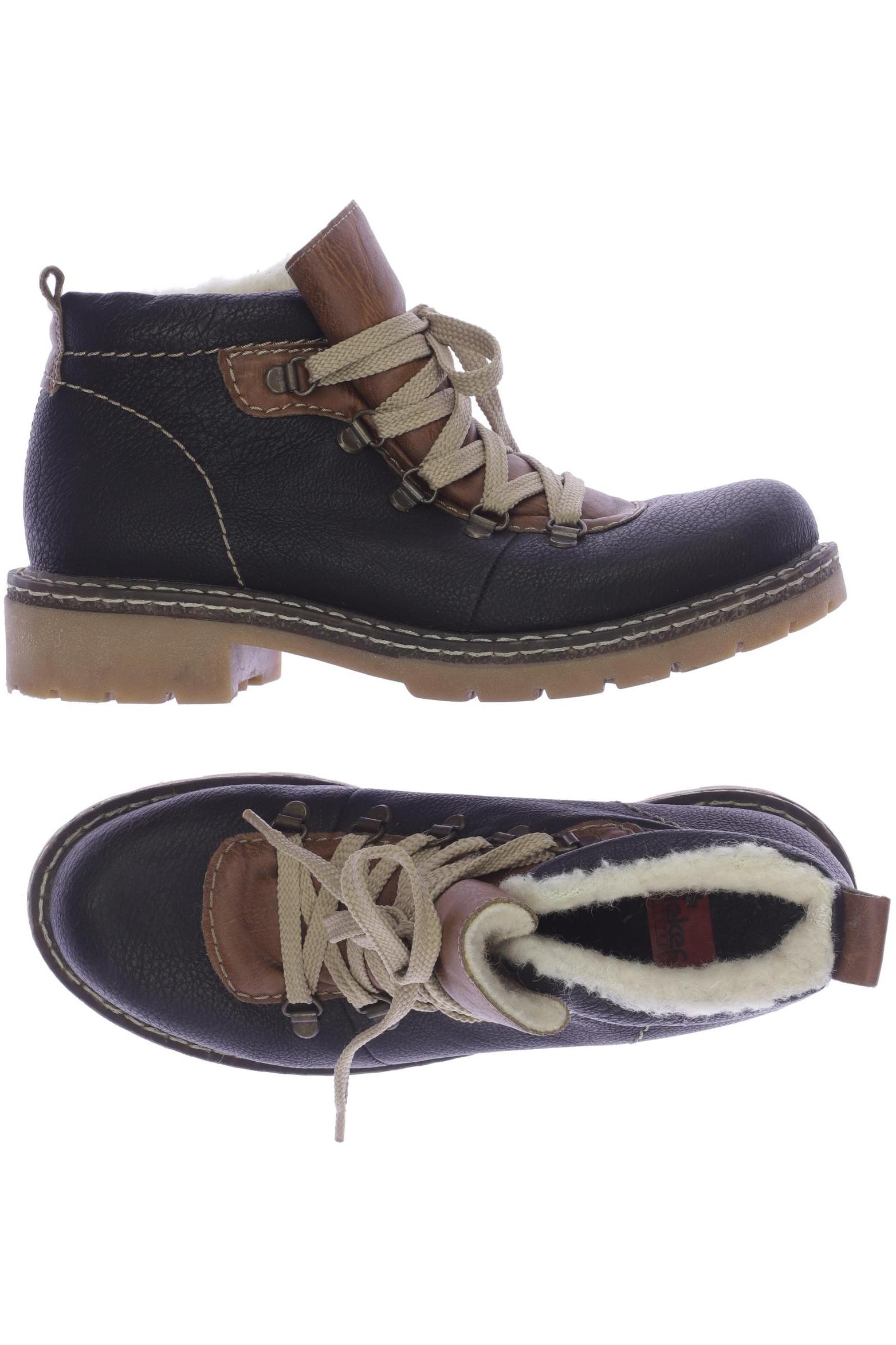 

Rieker Damen Stiefelette, schwarz, Gr. 38