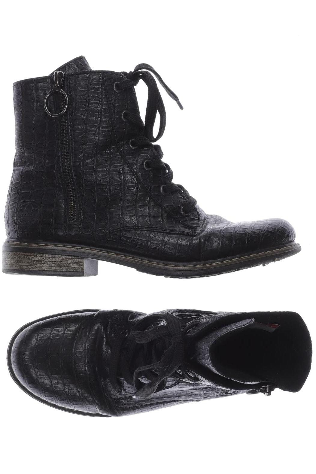

Rieker Damen Stiefelette, schwarz, Gr. 38