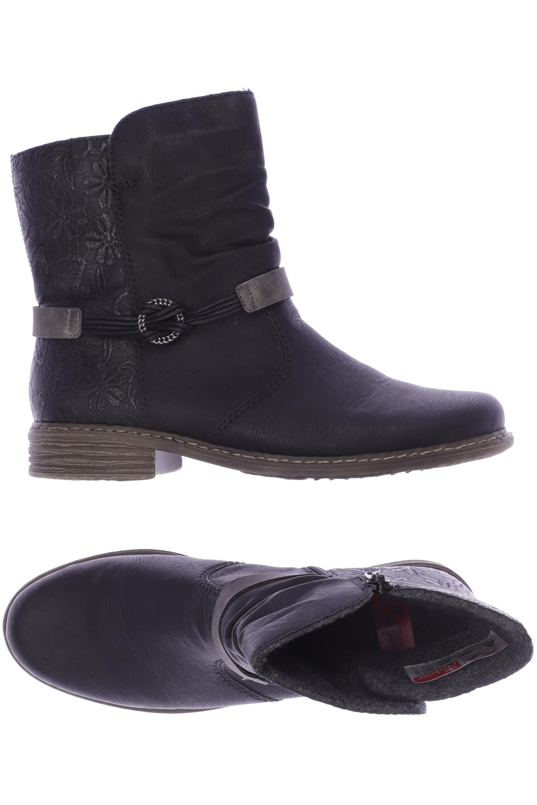 

Rieker Damen Stiefelette, schwarz