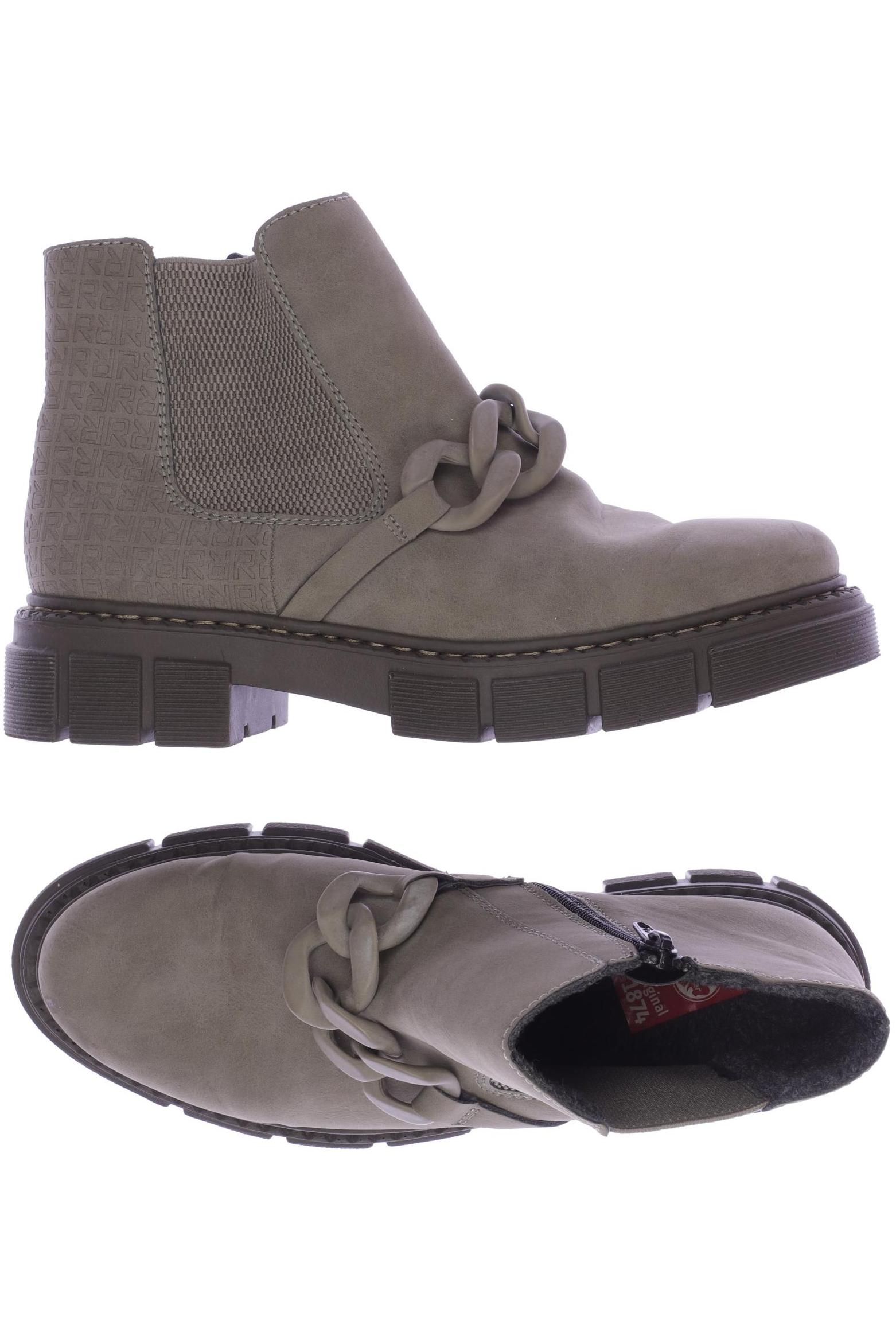 

Rieker Damen Stiefelette, grün, Gr. 38