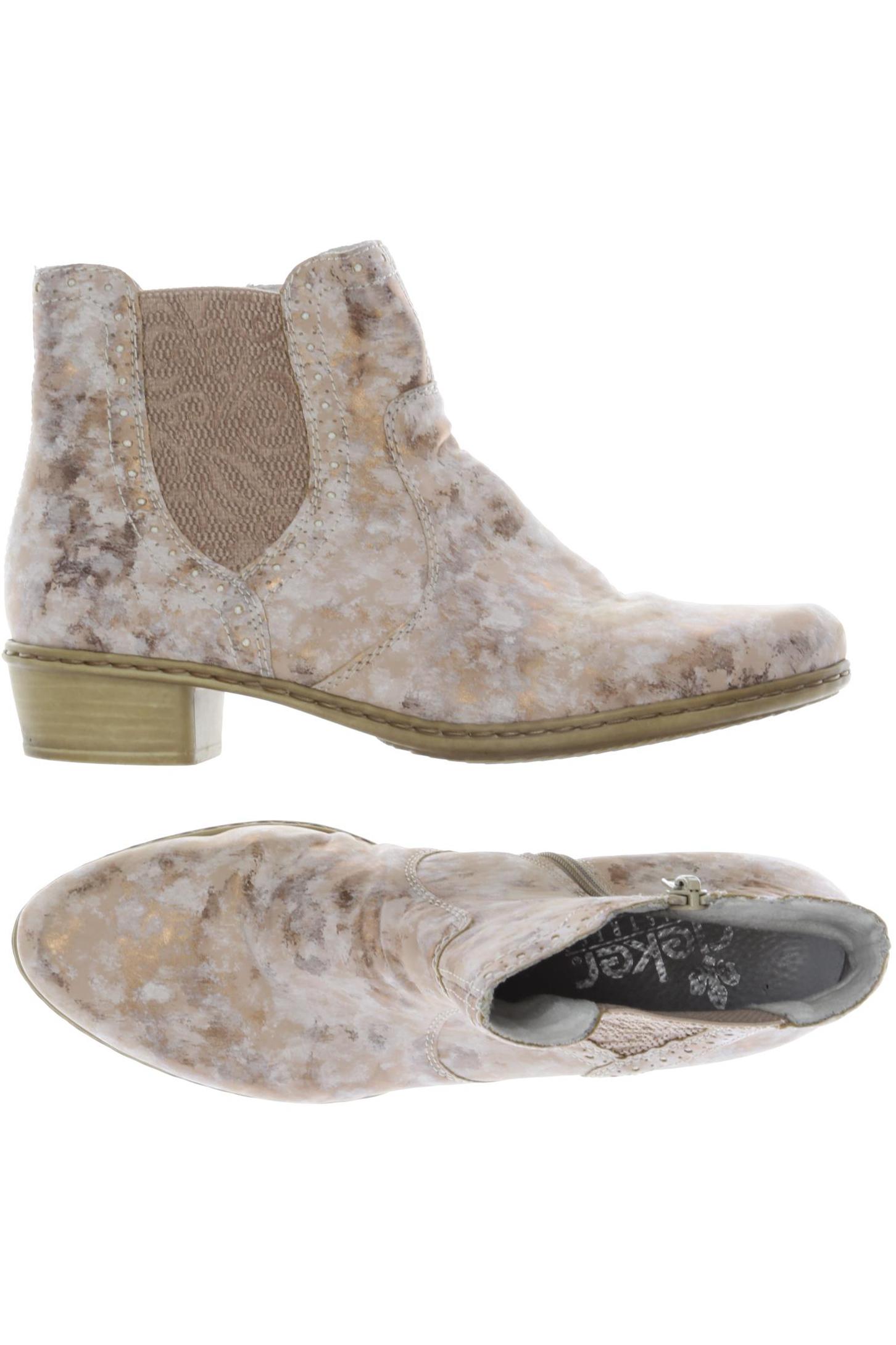 

Rieker Damen Stiefelette, beige, Gr. 40