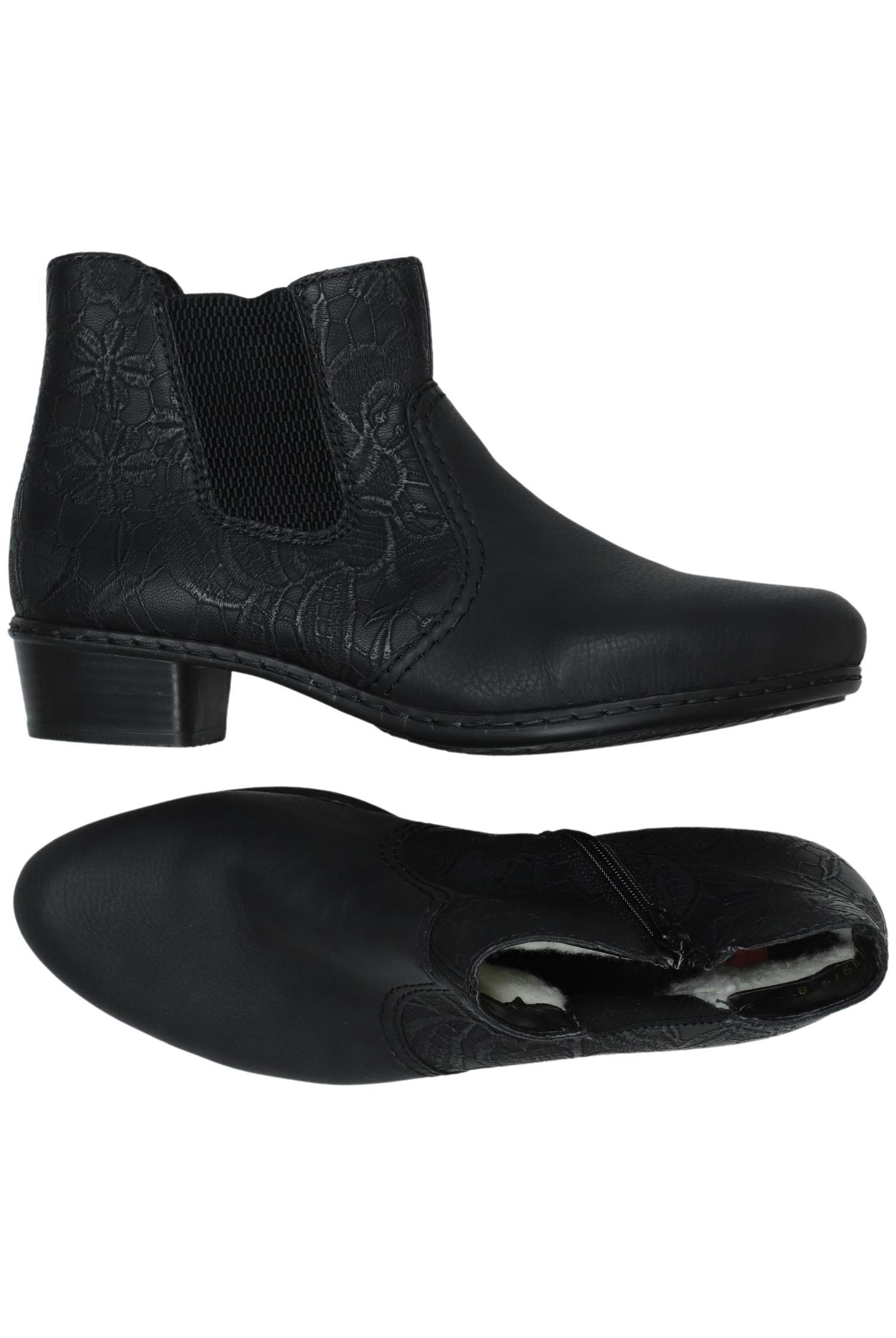 

Rieker Damen Stiefelette, schwarz, Gr. 38