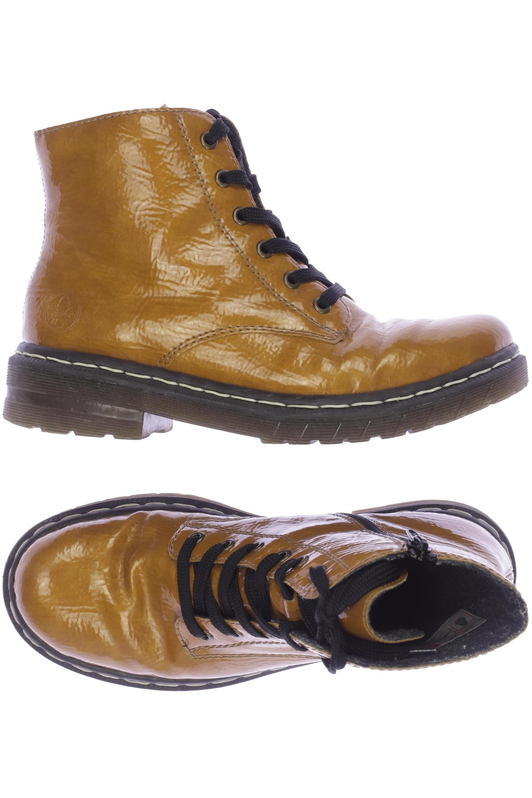 

Rieker Damen Stiefelette, orange, Gr. 40
