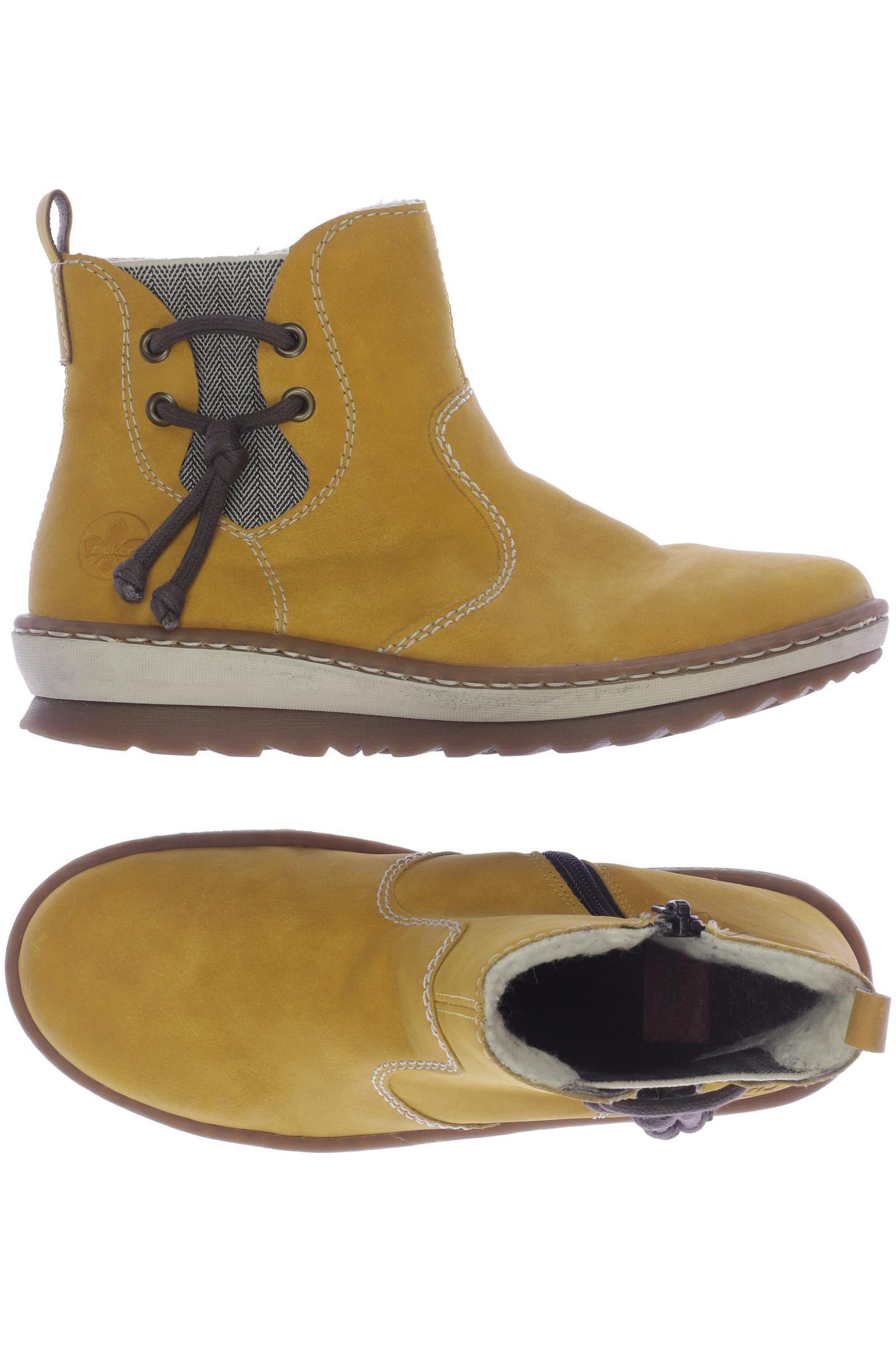 

Rieker Damen Stiefelette, gelb
