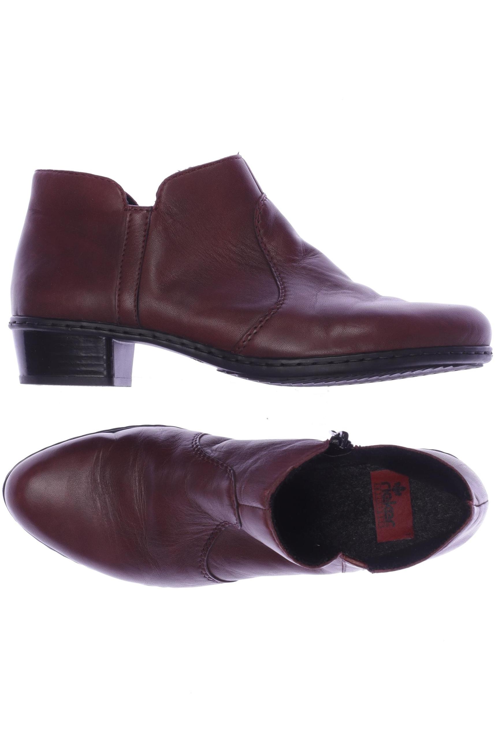 

Rieker Damen Stiefelette, bordeaux, Gr. 38