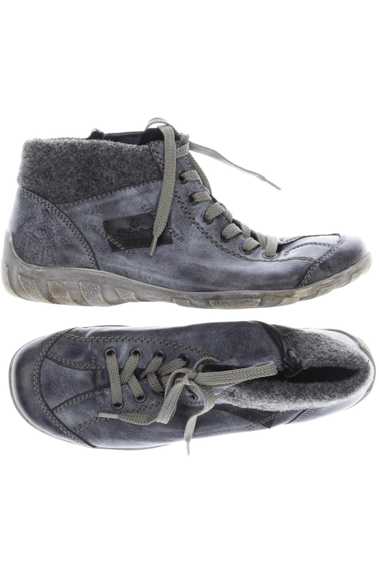 

Rieker Damen Stiefelette, blau, Gr. 40