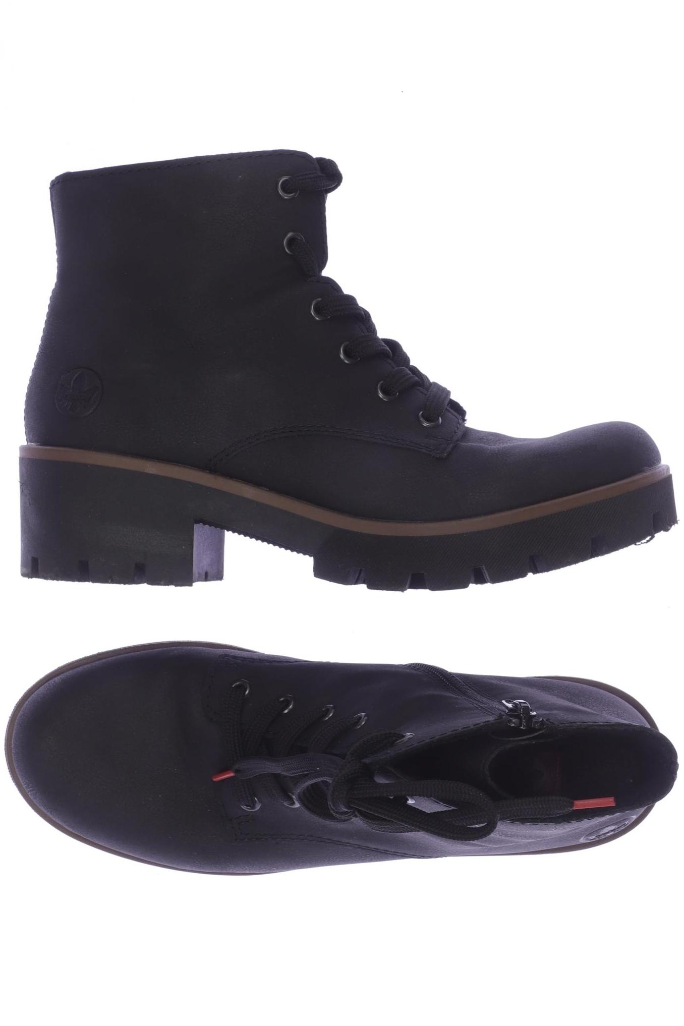 

Rieker Damen Stiefelette, schwarz, Gr. 40