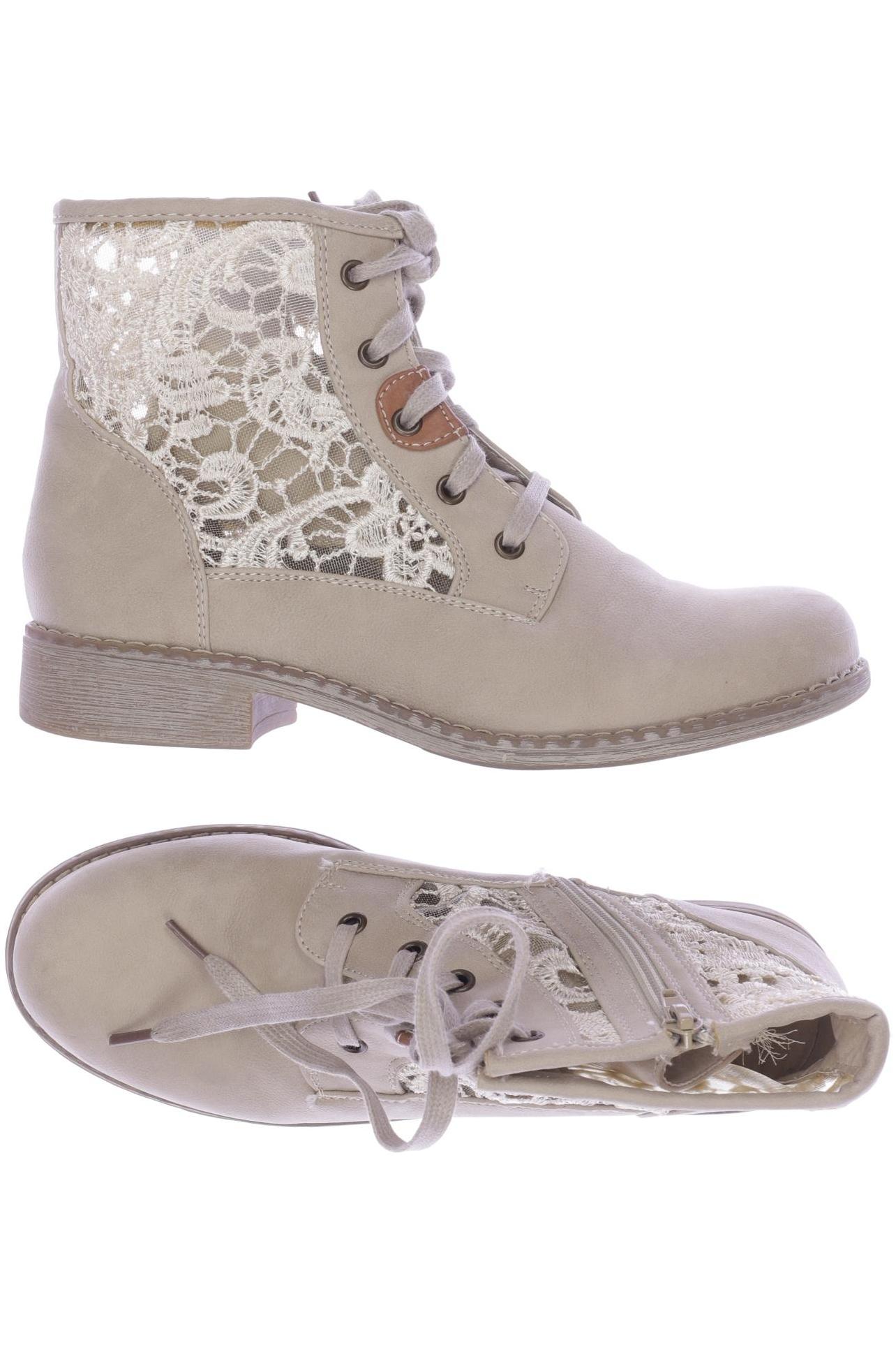 

Rieker Damen Stiefelette, beige, Gr. 37