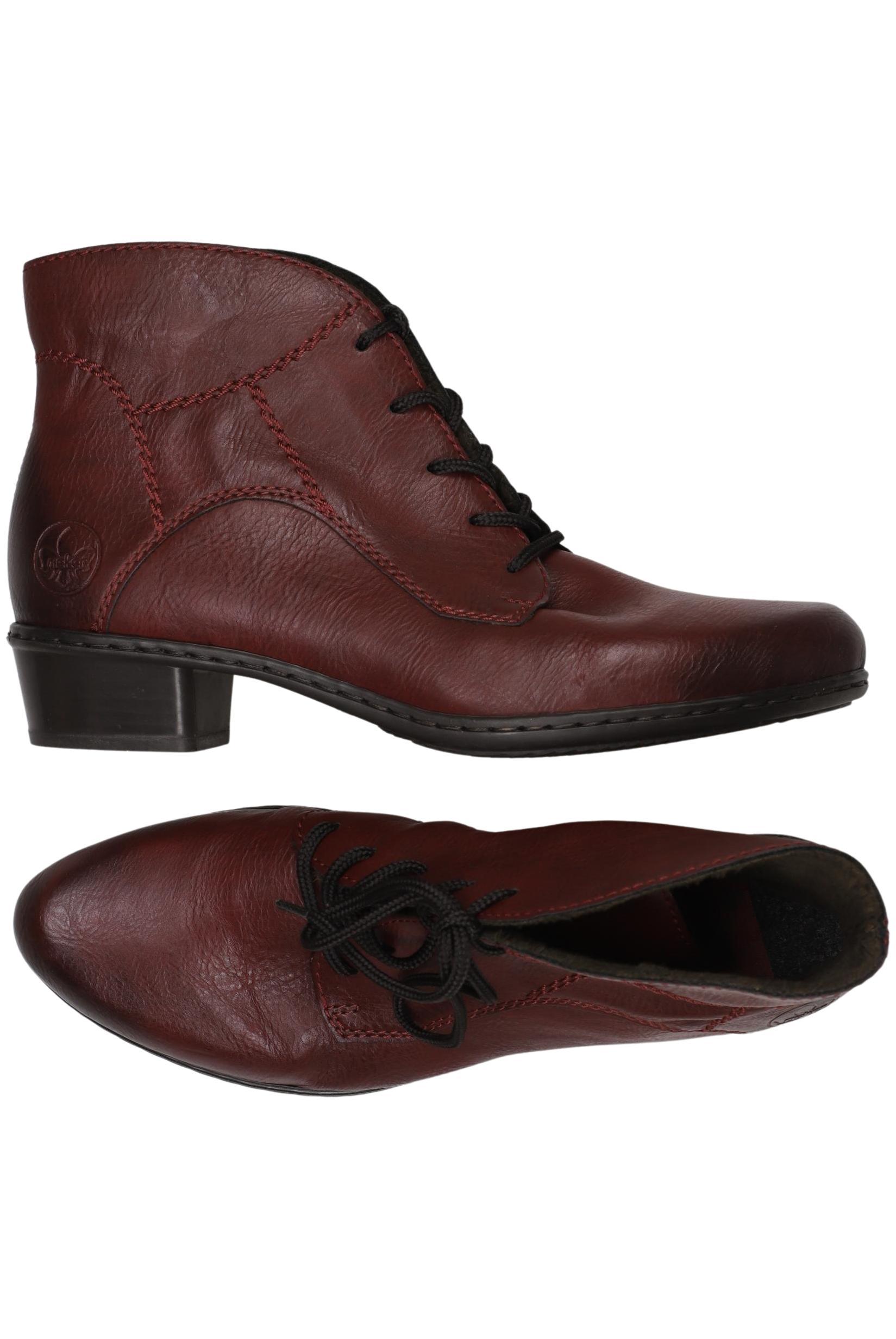 

Rieker Damen Stiefelette, bordeaux, Gr. 38