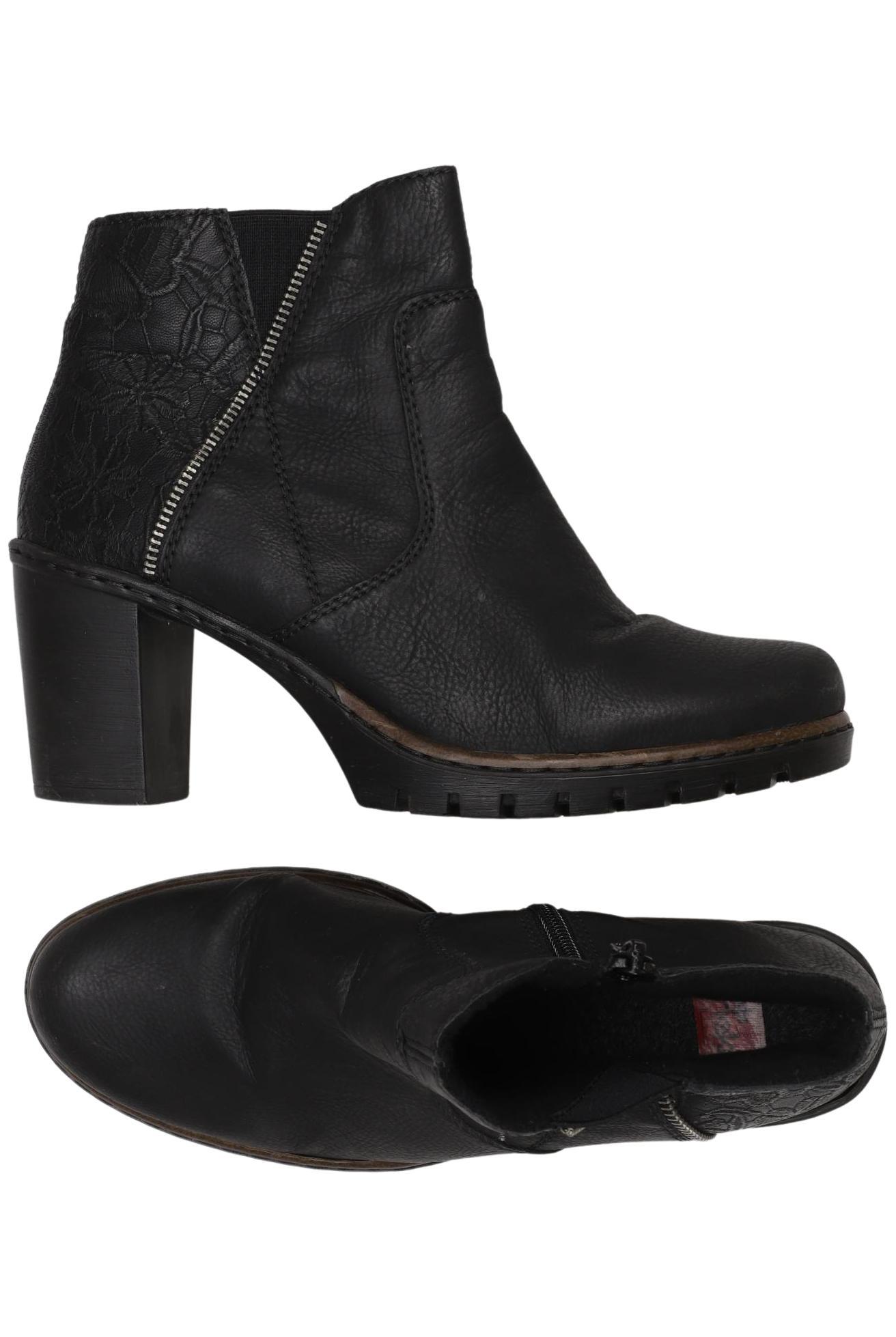 

Rieker Damen Stiefelette, schwarz, Gr. 40