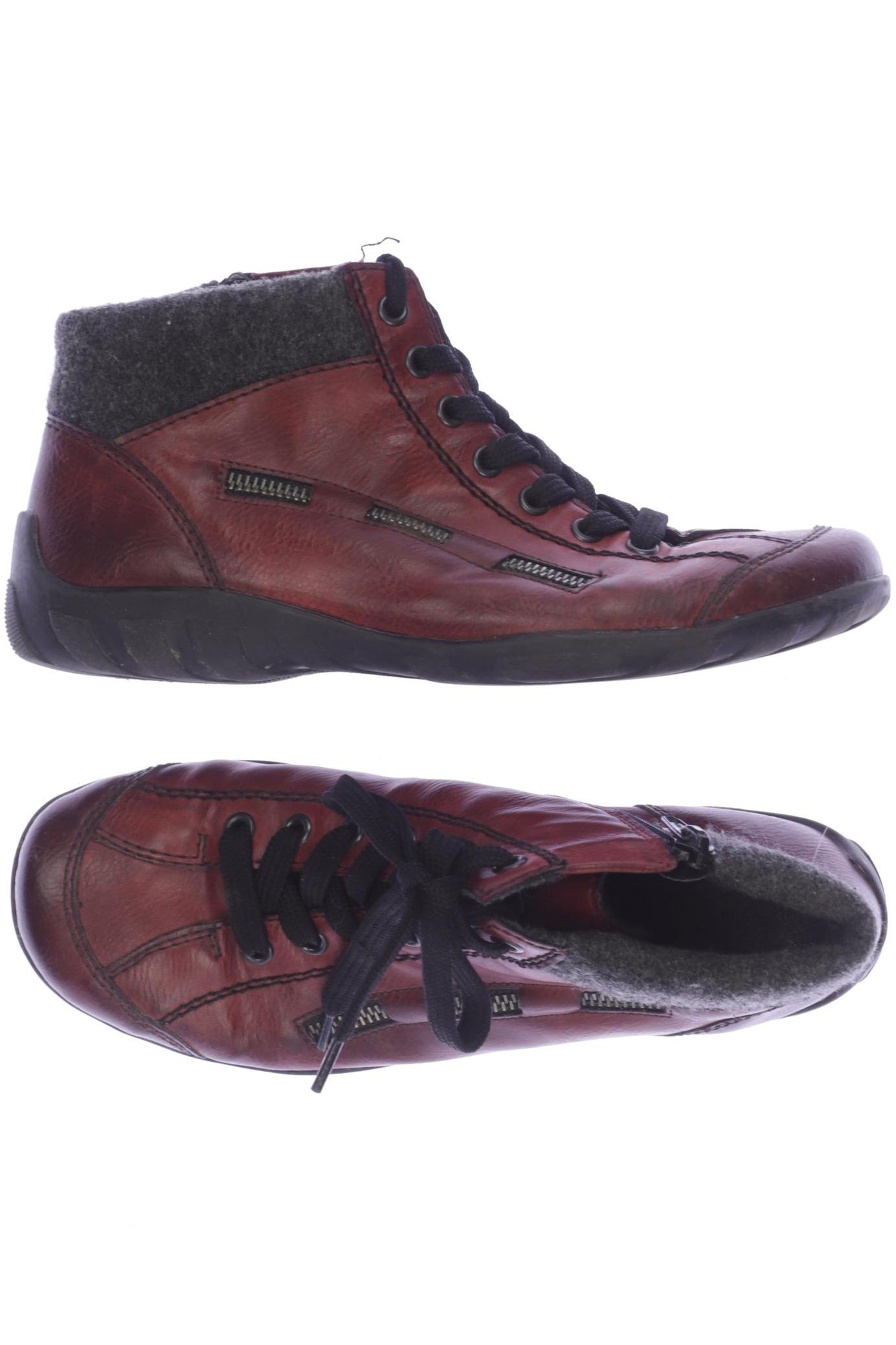 

Rieker Damen Stiefelette, rot, Gr. 38