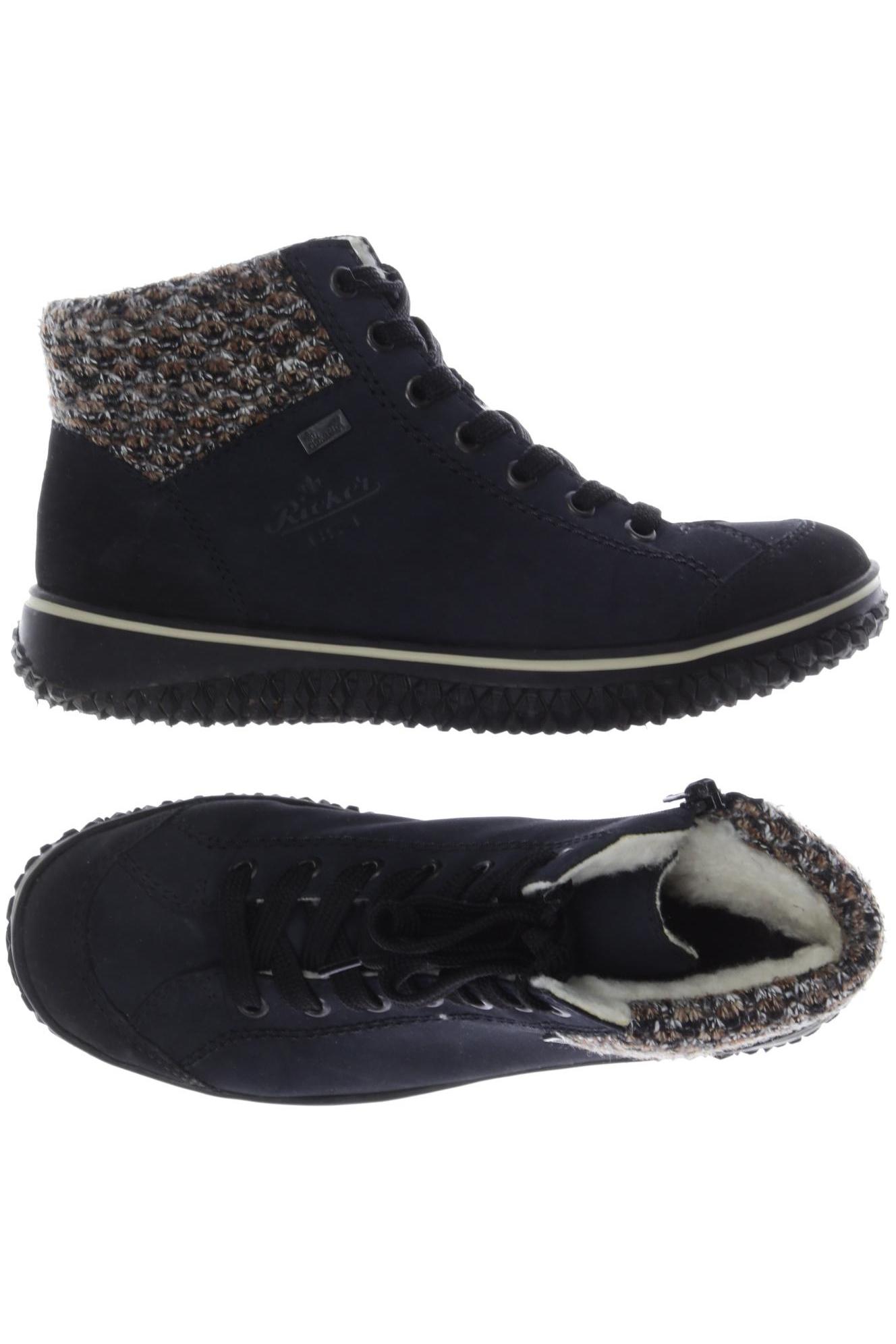 

Rieker Damen Stiefelette, marineblau, Gr. 37