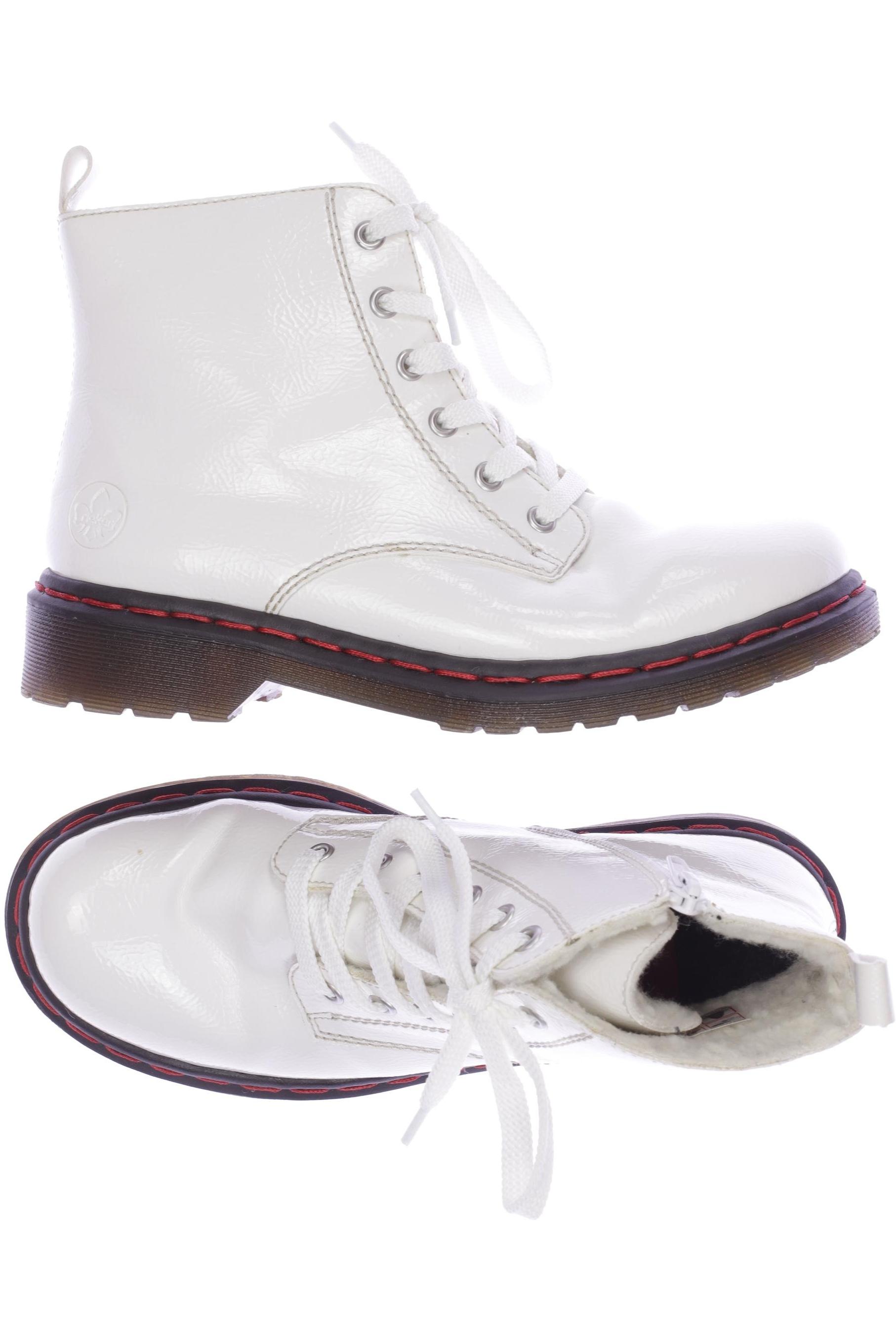 

Rieker Damen Stiefelette, weiß, Gr. 40