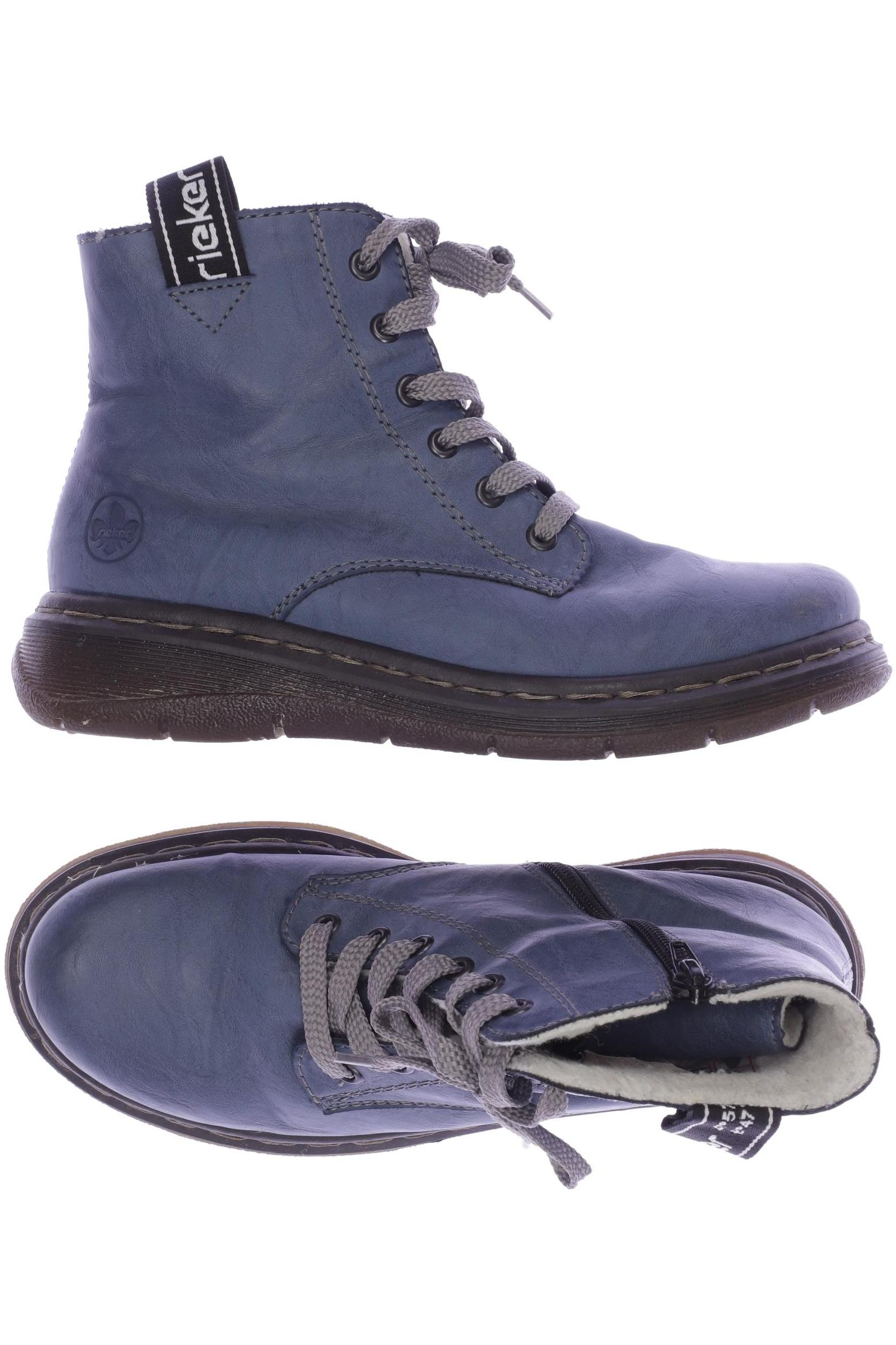 

Rieker Damen Stiefelette, blau, Gr. 38