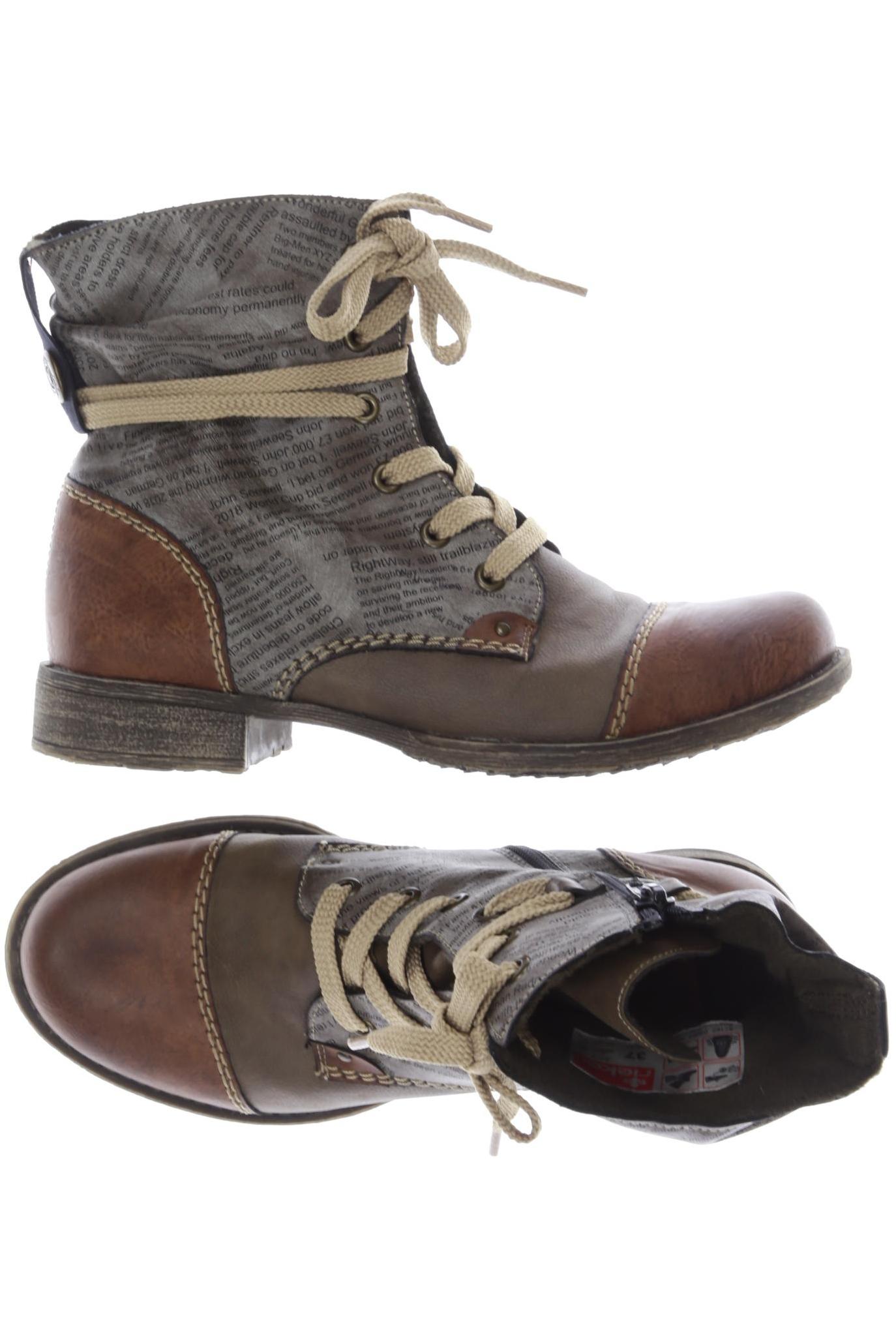 

Rieker Damen Stiefelette, grau, Gr. 37