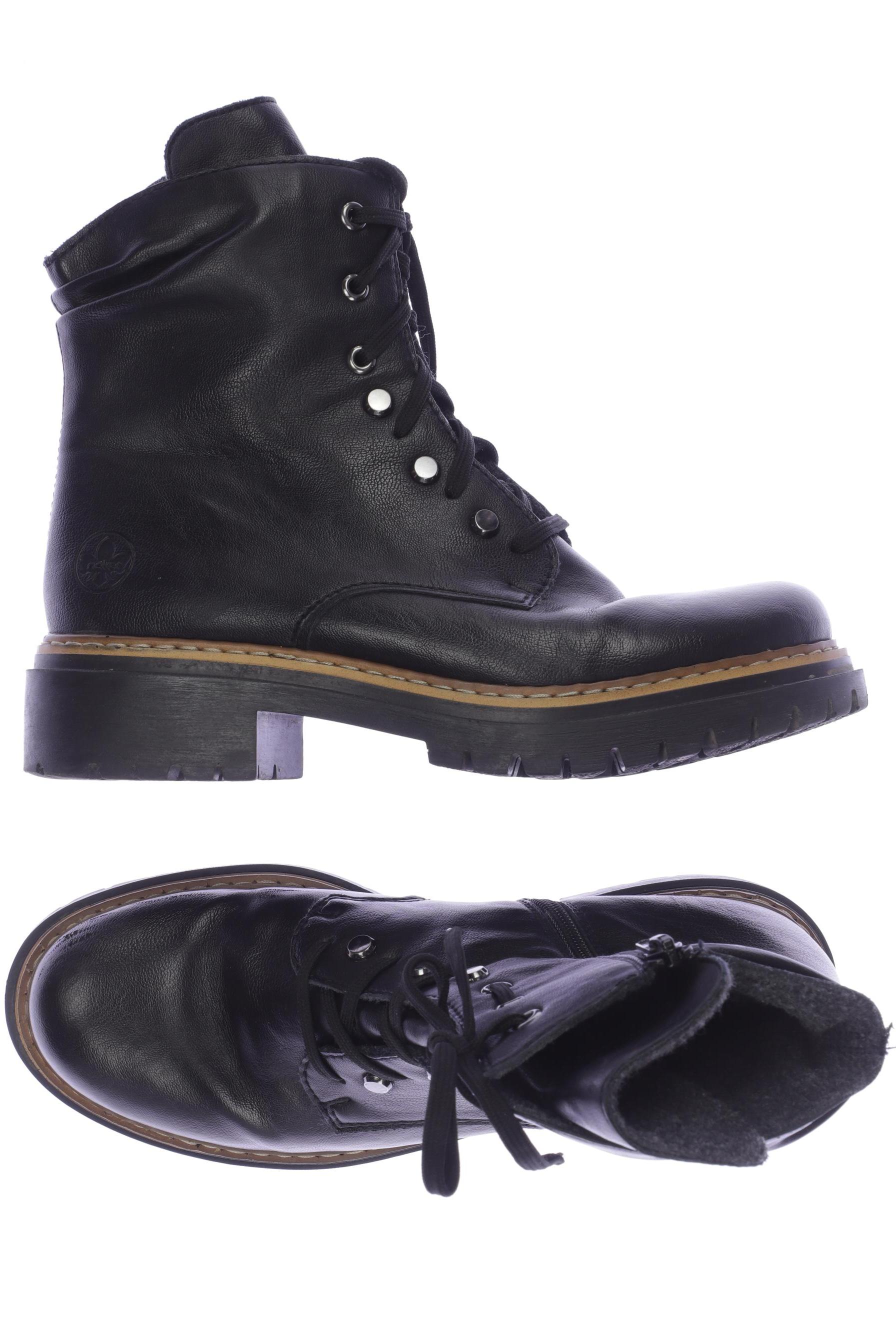 

Rieker Damen Stiefelette, schwarz, Gr. 40