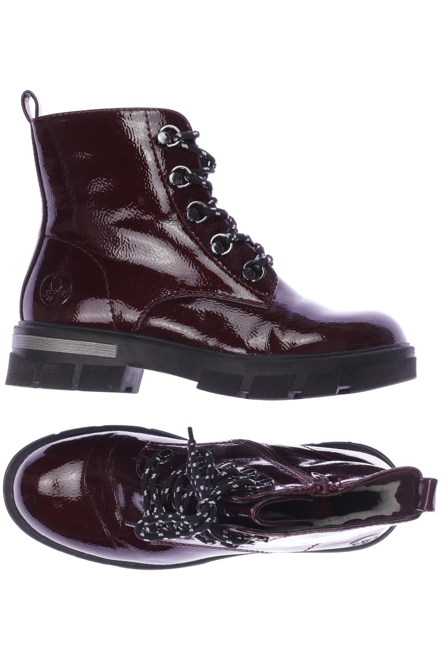 

Rieker Damen Stiefelette, bordeaux, Gr. 36